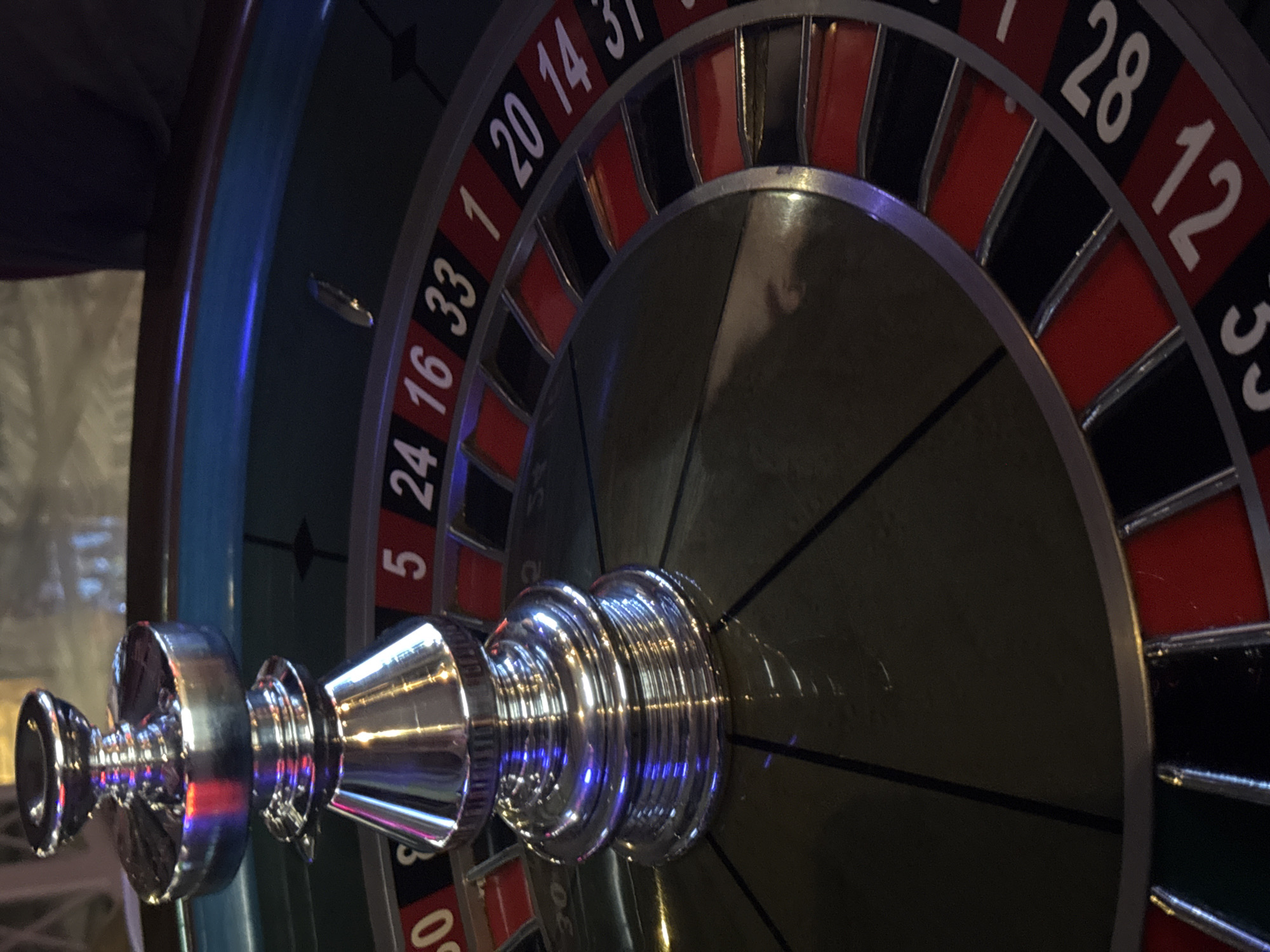 Roulette wheel spotted at gambling venue in Naberezhnye Chelny