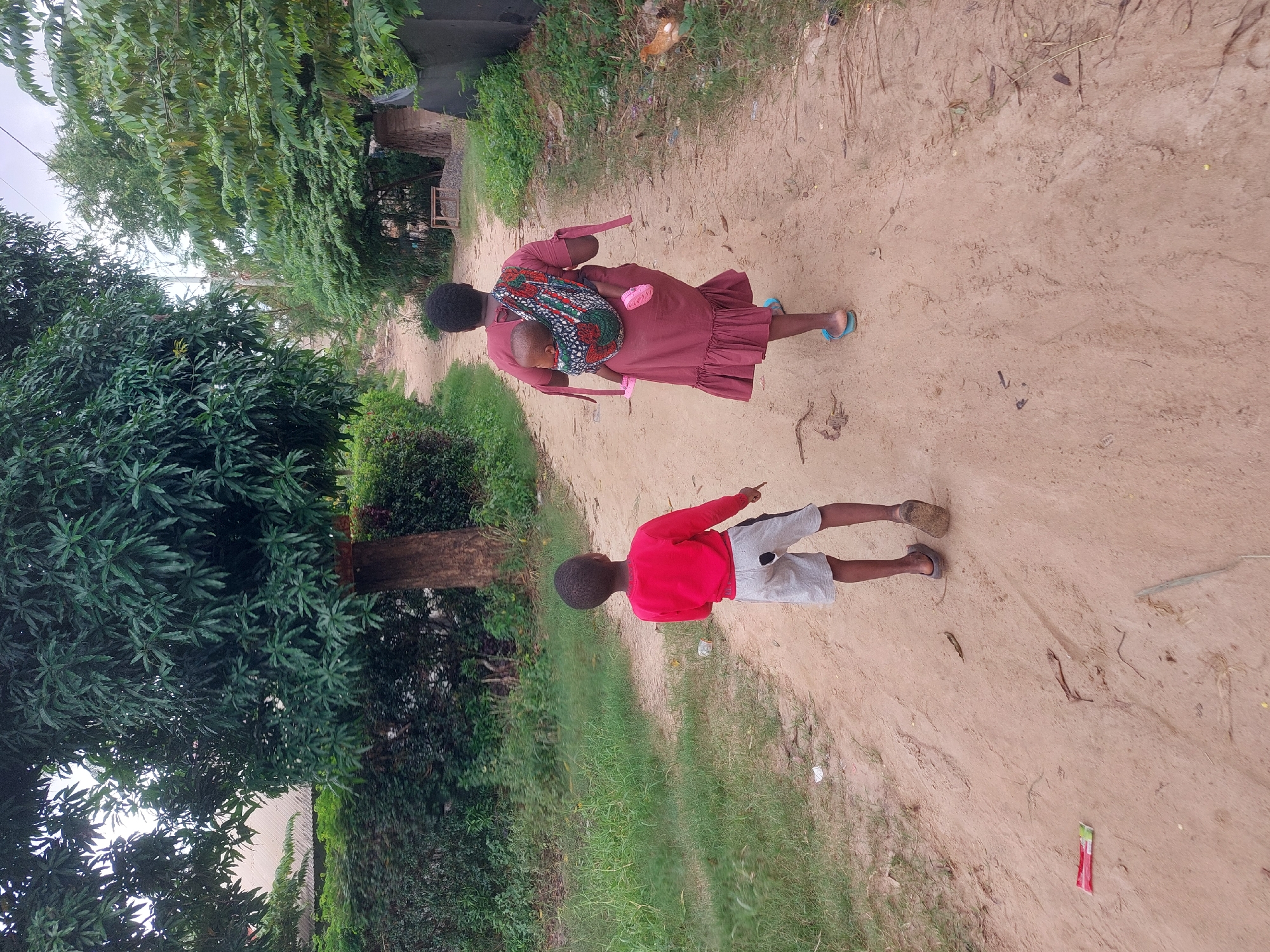 Daily life documented in rural Dar es-Salaam neighborhoods
