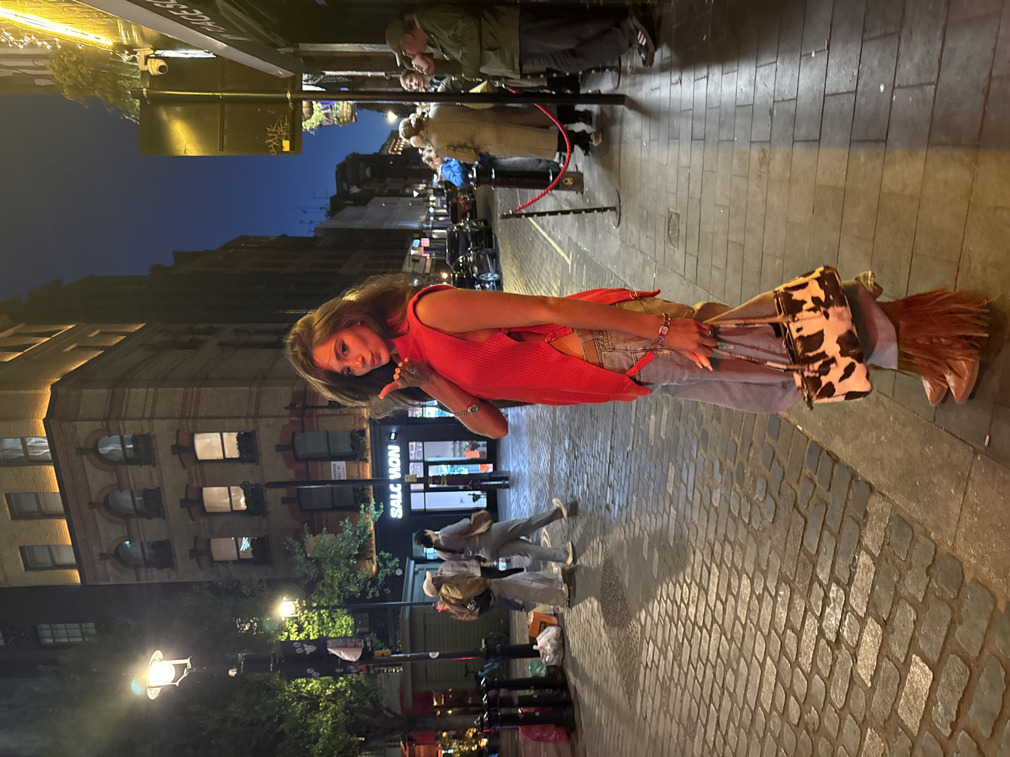 London nightlife captured in evening street photography session