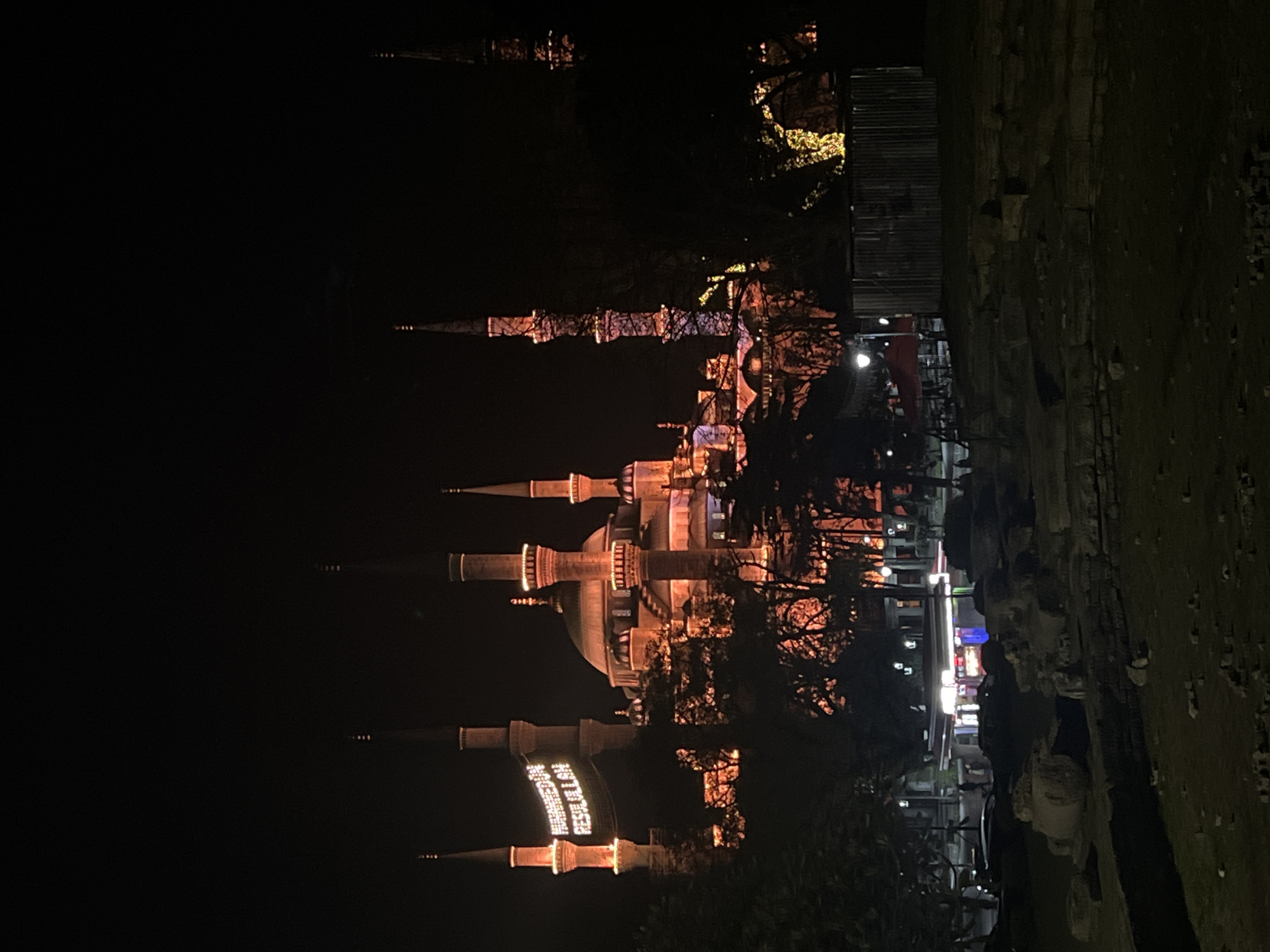 Evening life captured across Istanbul: mosques, street cats, restaurants