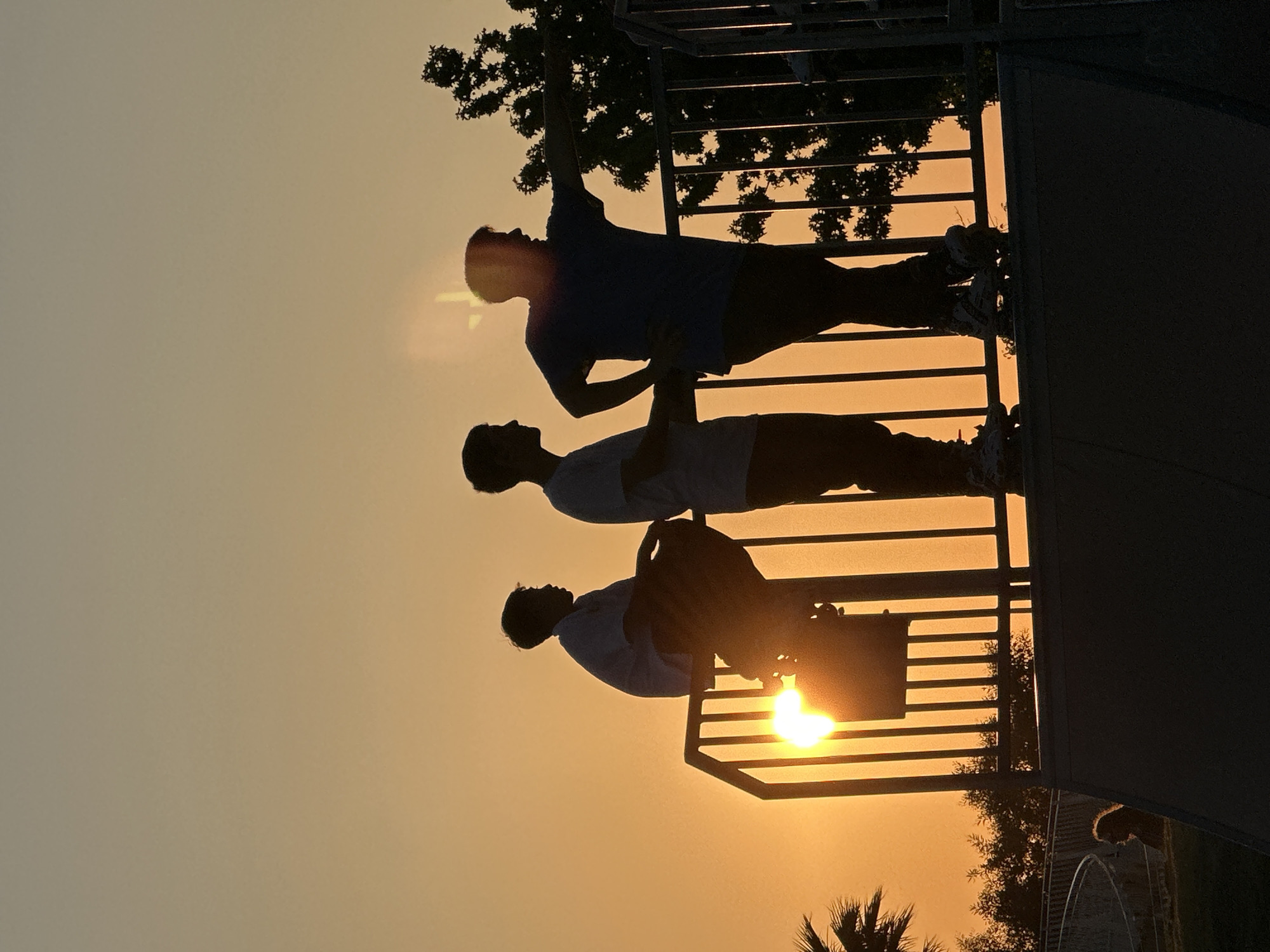 Sunset at the Fethiye skatepark, quiet moment nearby