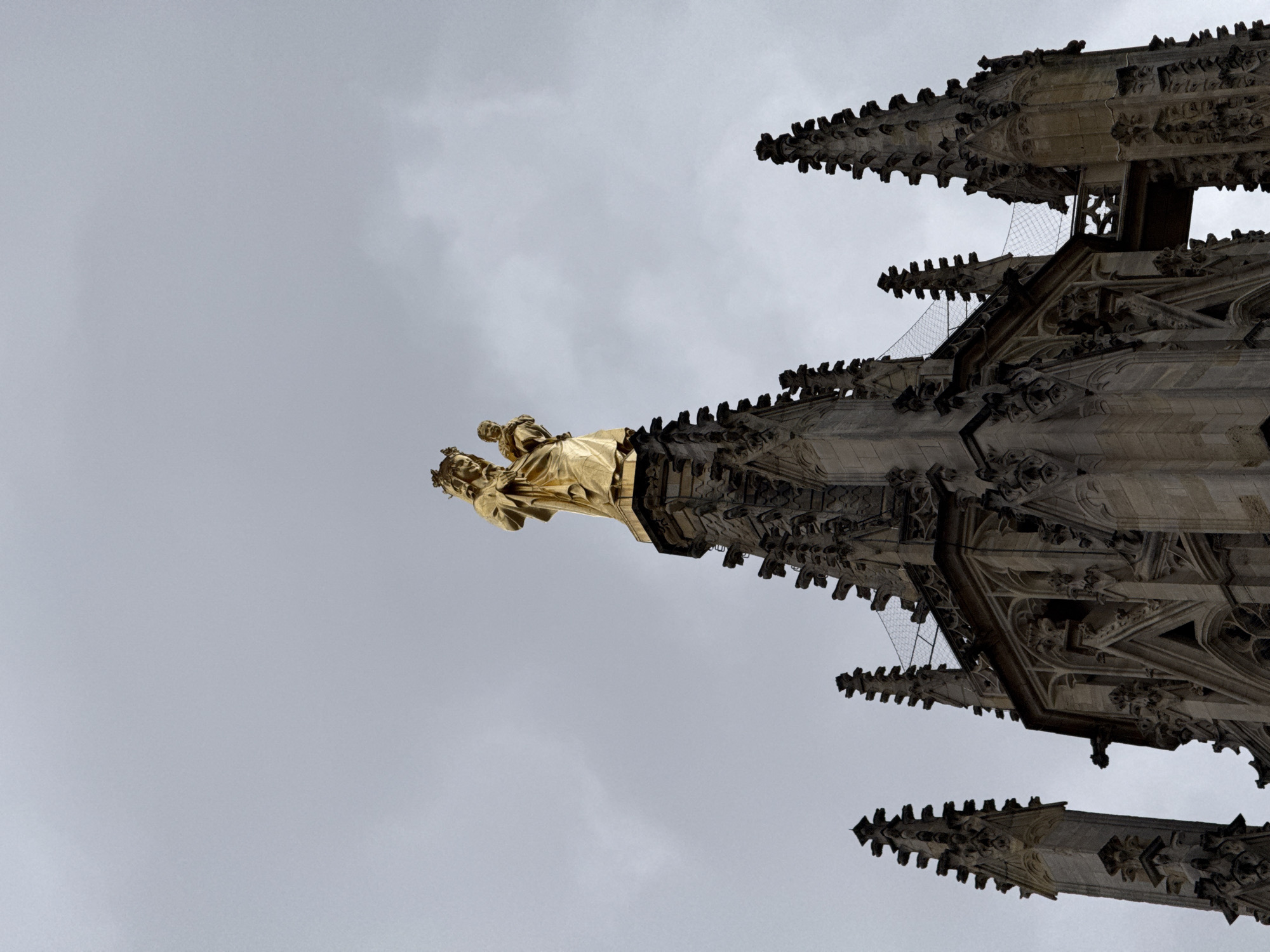 Tourist documents afternoon walking tour of historic Bordeaux landmarks