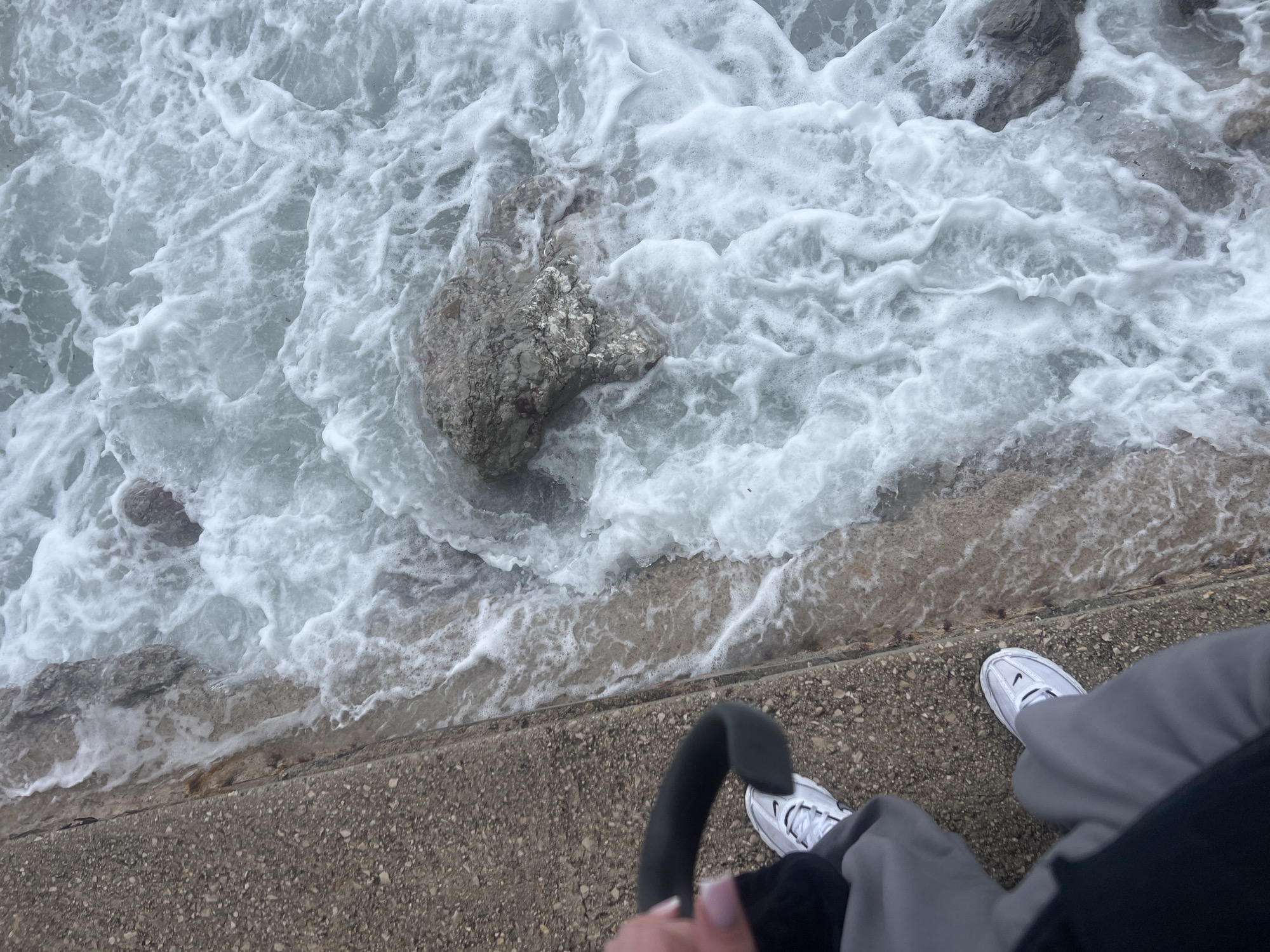 Quiet moments captured along Budva waterfront during late morning
