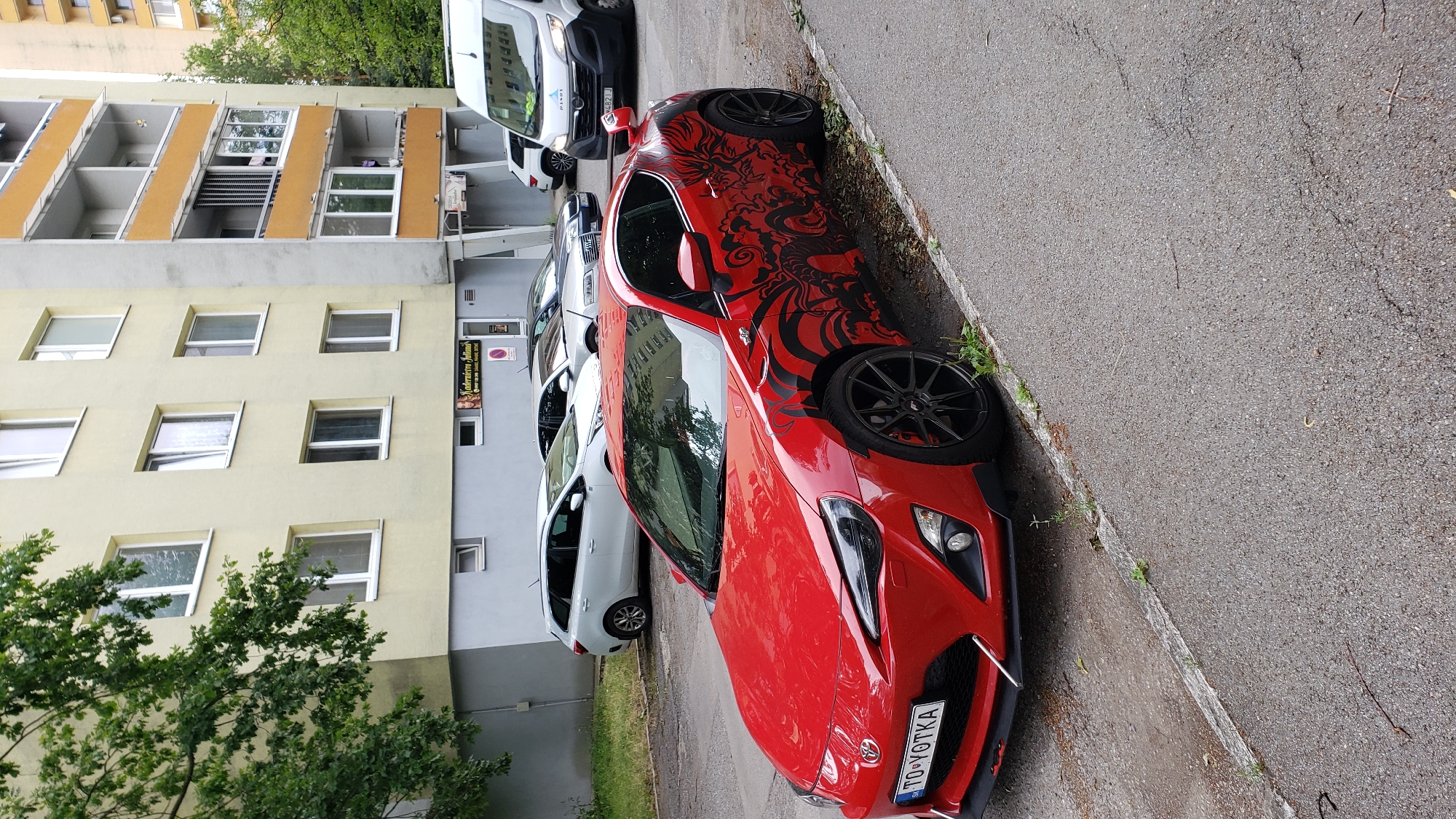 Cloudy morning drift through Prešov's riverbanks and residential streets