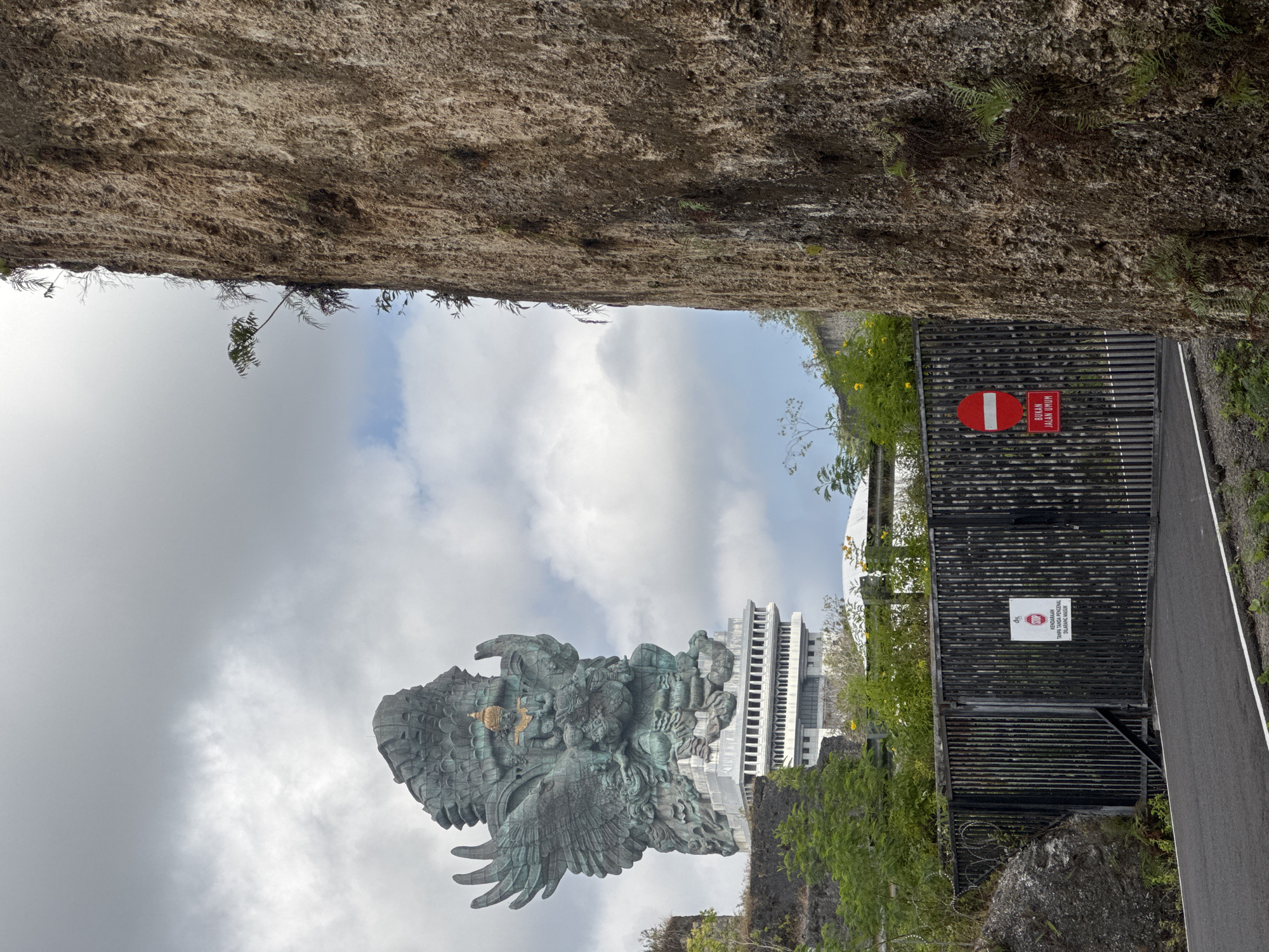 Around Garuda Wisnu Kencana park in Kuta Selatan, Bali