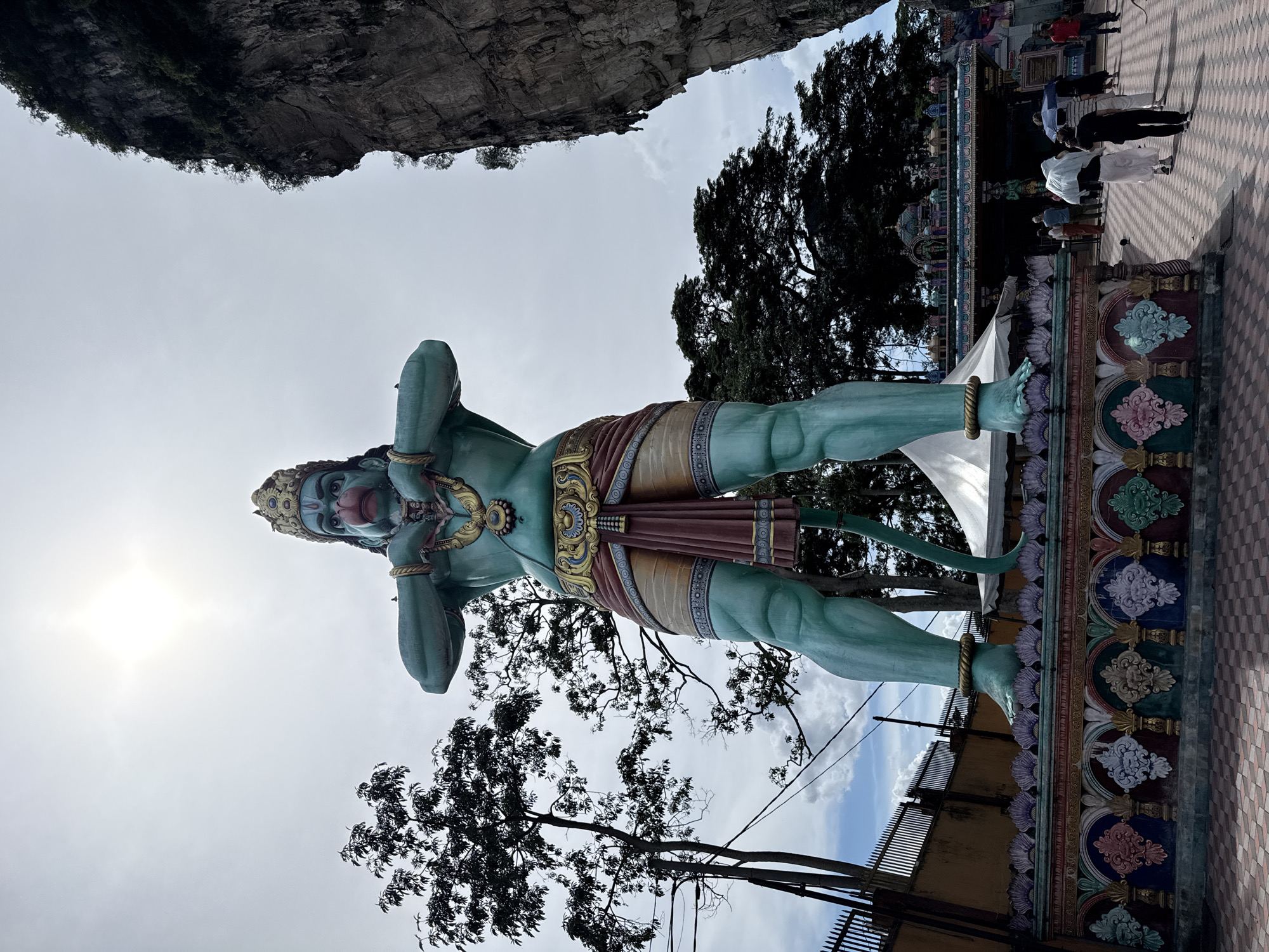 Morning visit to Batu Caves temple complex in Malaysia
