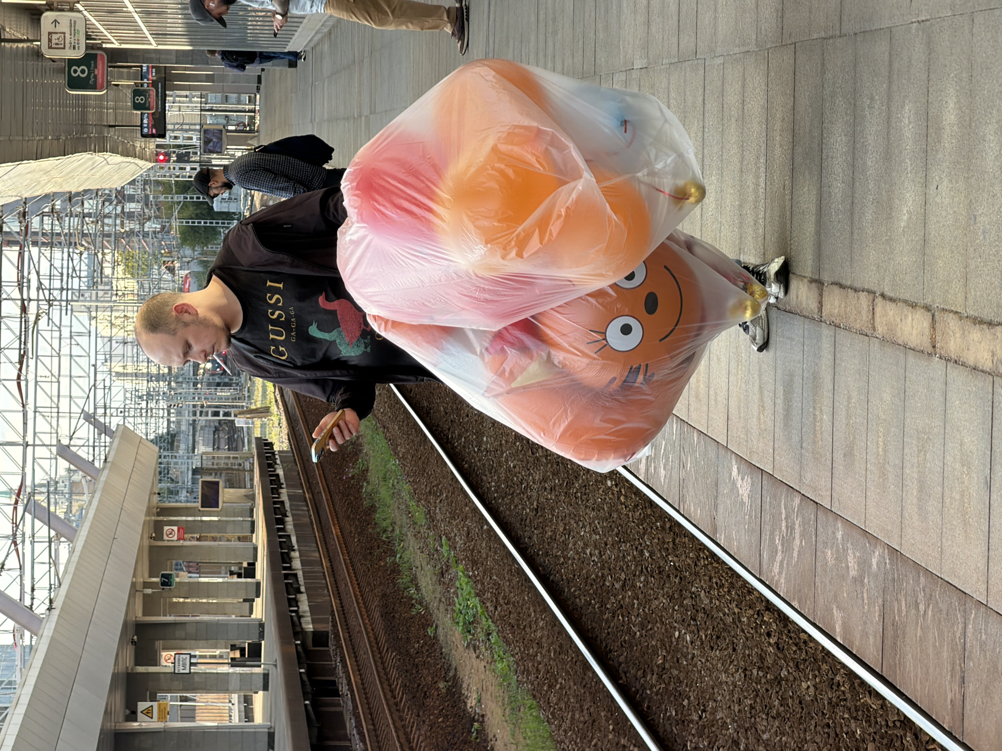 Everyday scenes aboard a Moscow Central Diameters commuter train