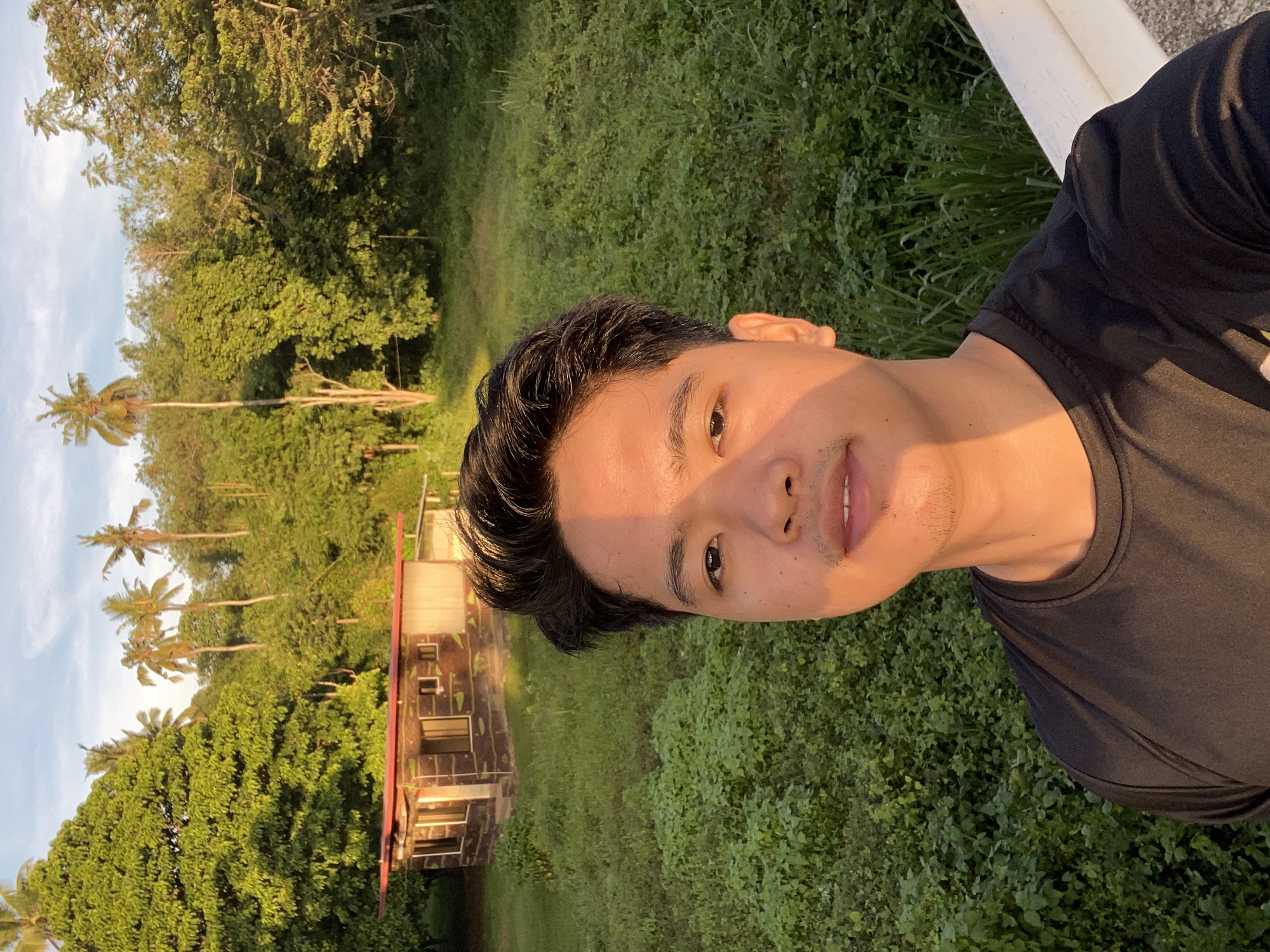Sunset content shoot near Bago Bridge, Davao City
