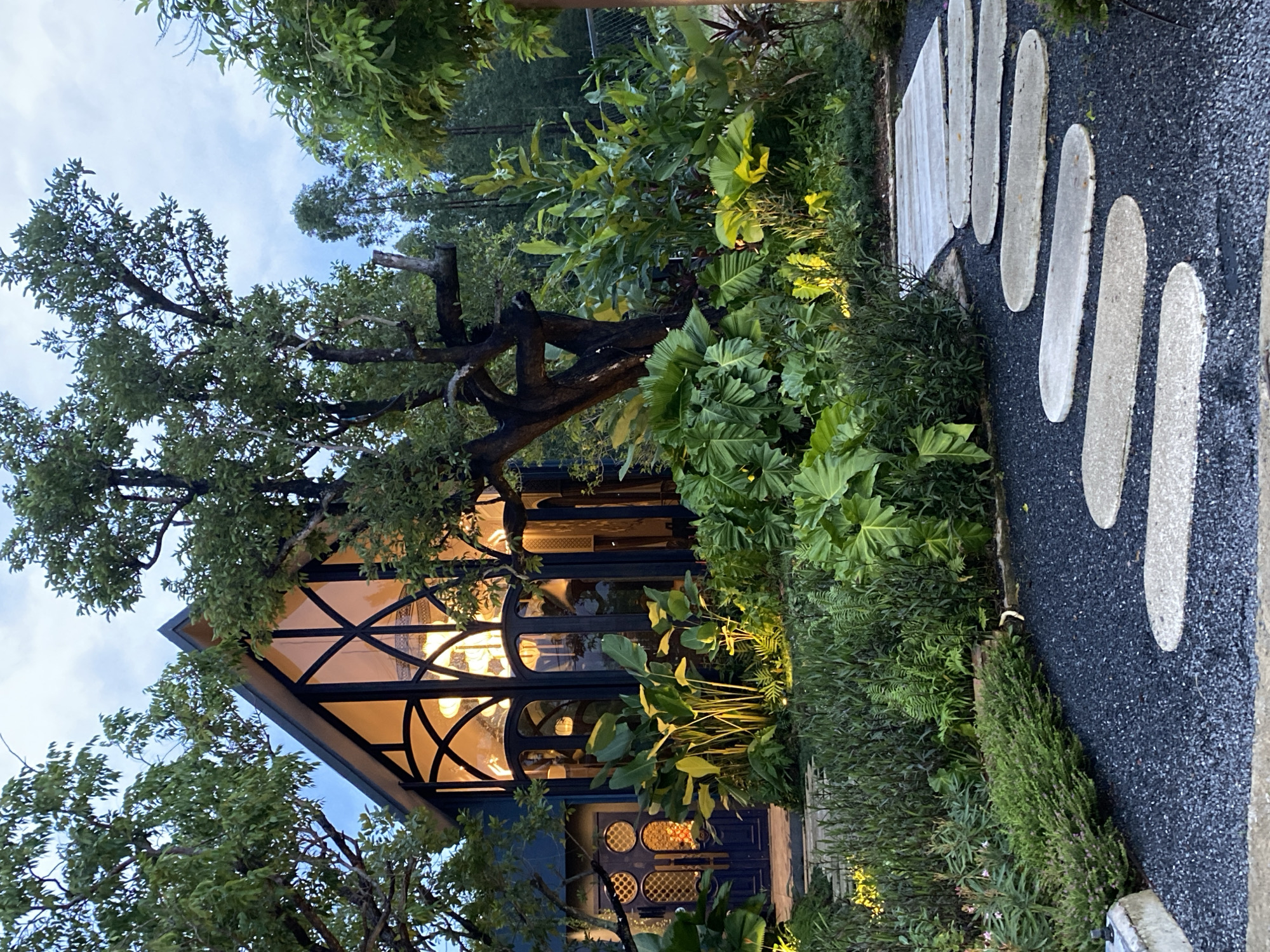 Distinctive A-frame architecture documented in Choeng Thale, Thailand