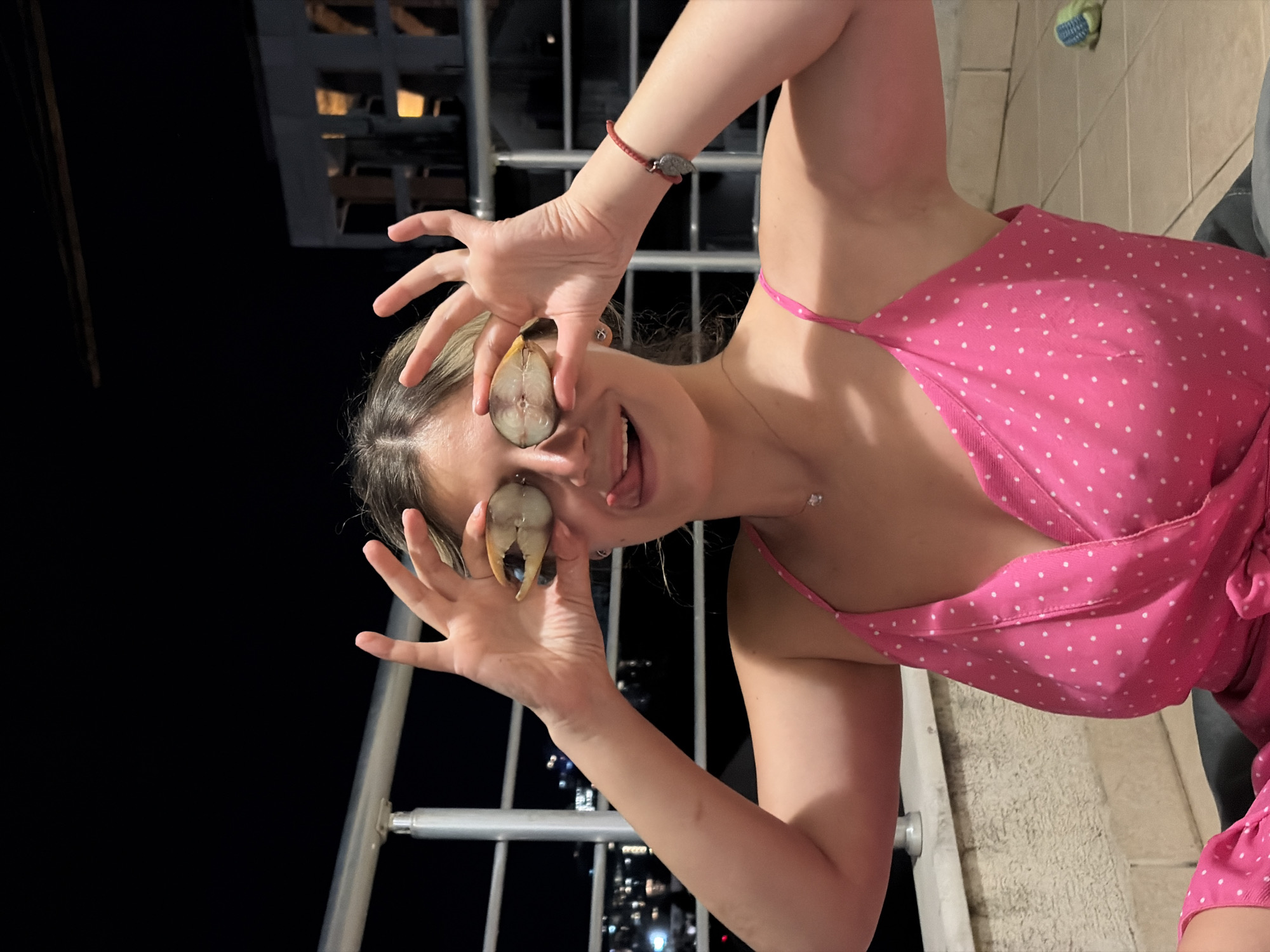 A casual summer night on a Budva balcony