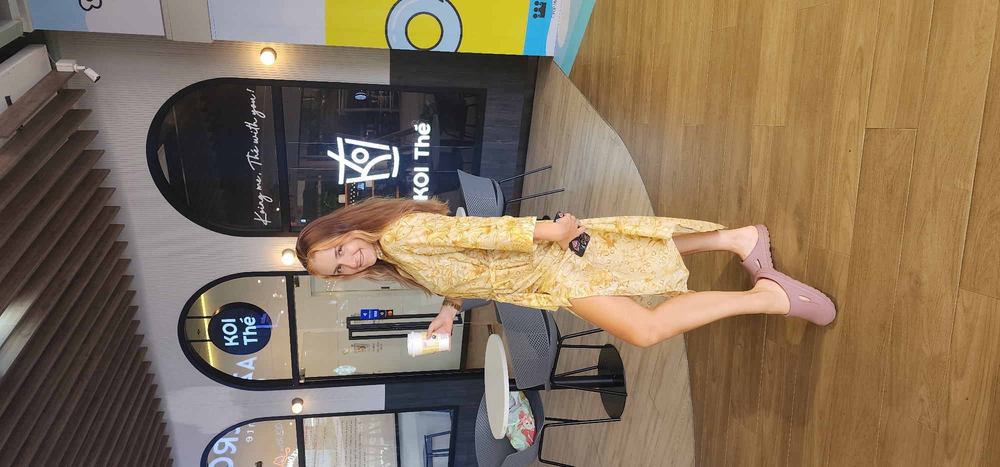 Mall stop in Wichit: drinks, koi ponds, and lotus flowers