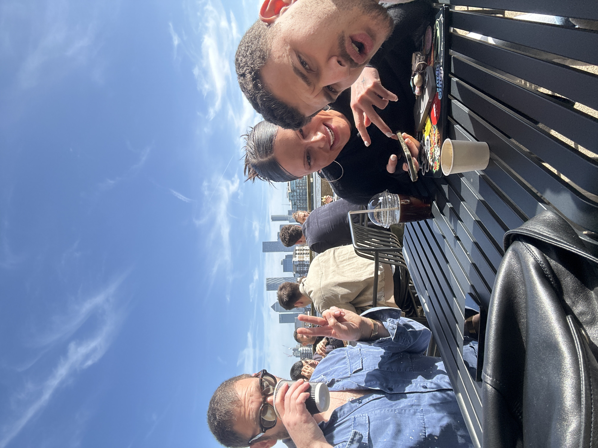 Afternoon social outing documented across multiple London locations