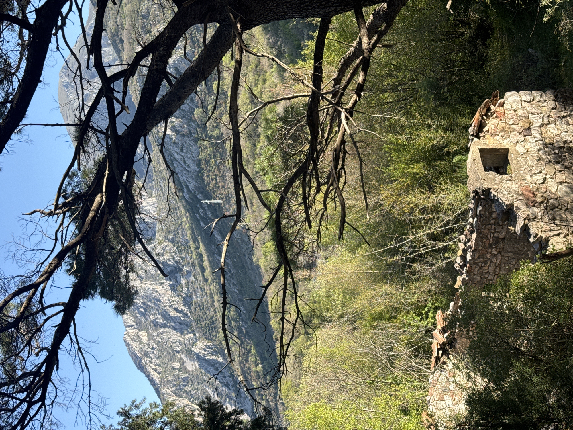 Morning mountain vista documented in Šušanj, Montenegro