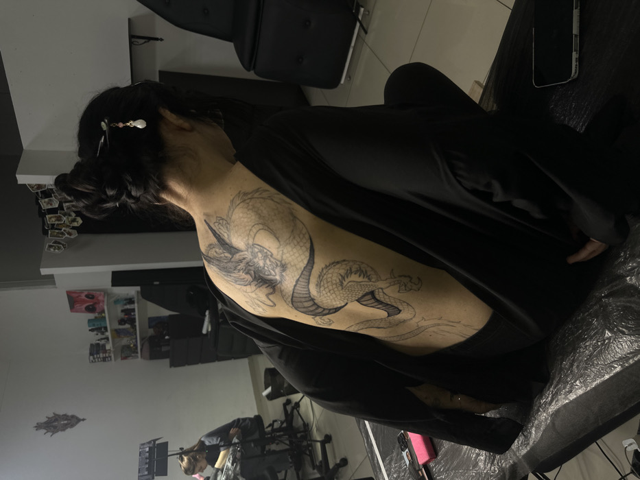 Tattoo sessions documented at Rostov-on-Don studio March 5