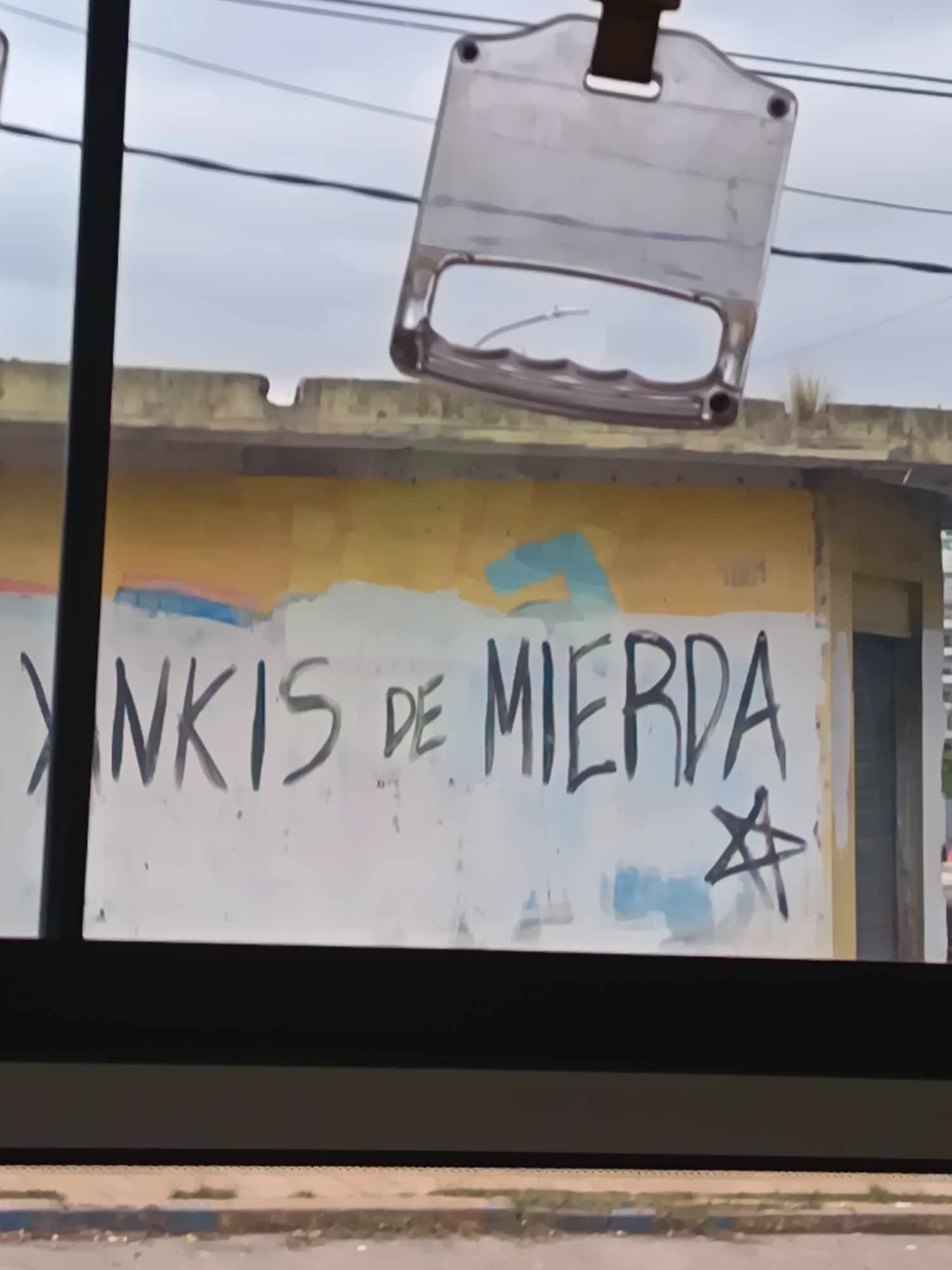 Anti-American graffiti spotted on Montevideo wall