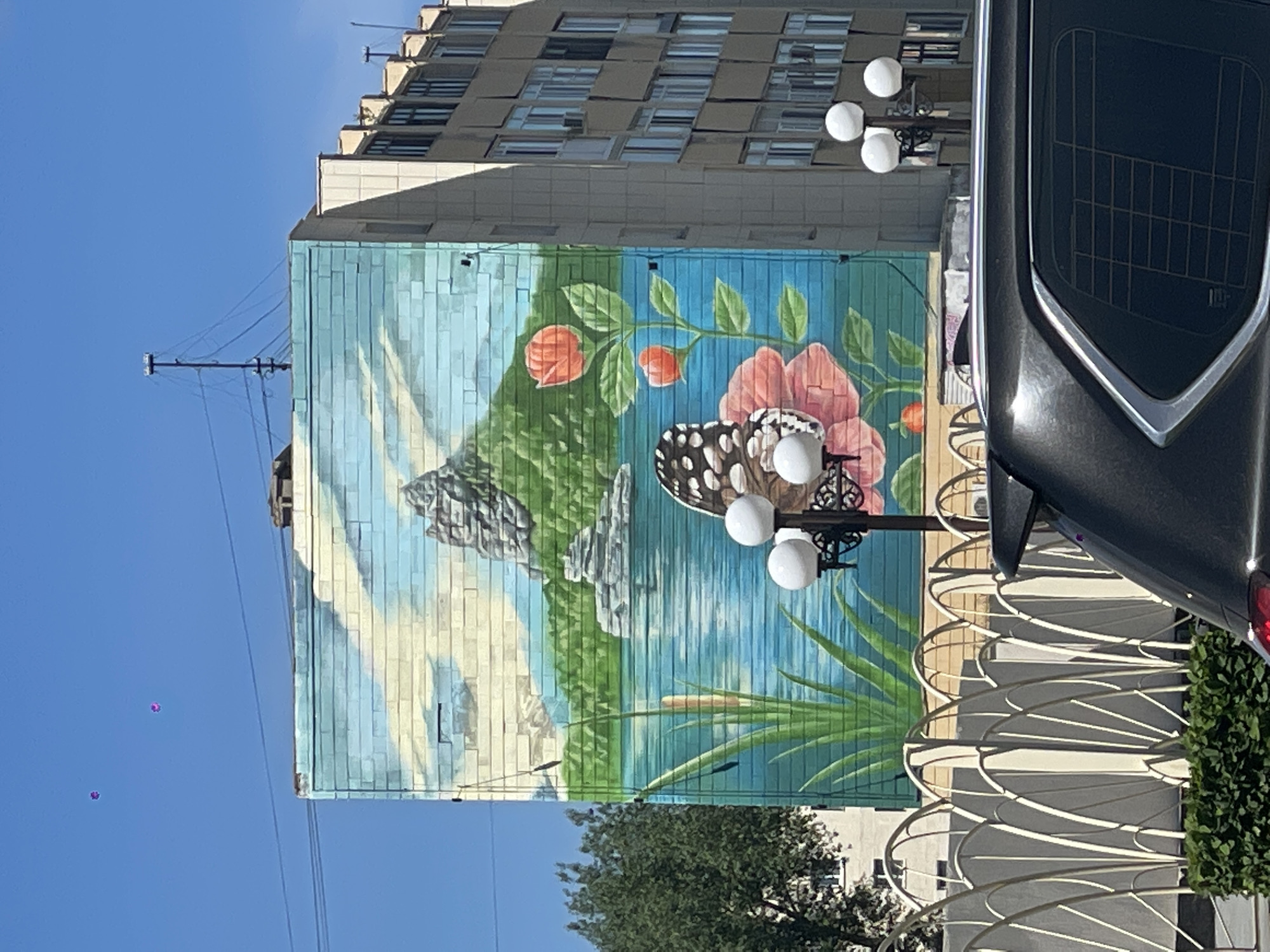 Morning scenes captured around Kokshetau's mosques and commercial district