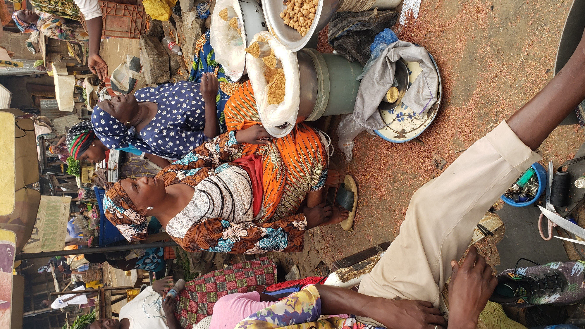 Daily life unfolds in Narayi Nigeria streets and markets