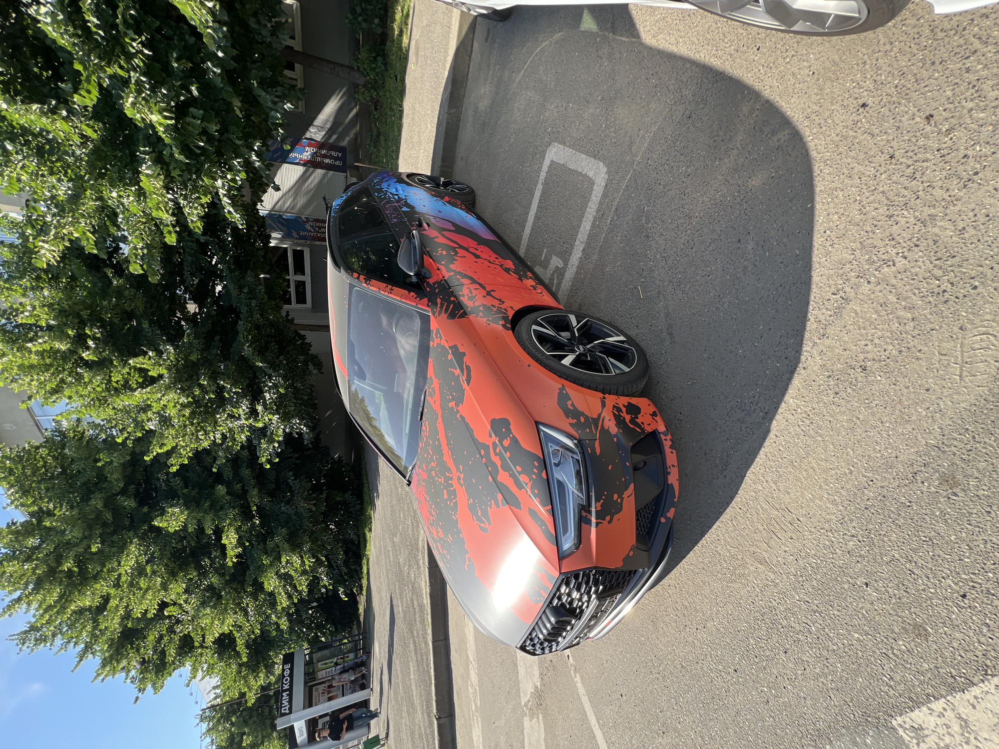 Custom-wrapped Audi spotted multiple times in Krasnodar, Russia