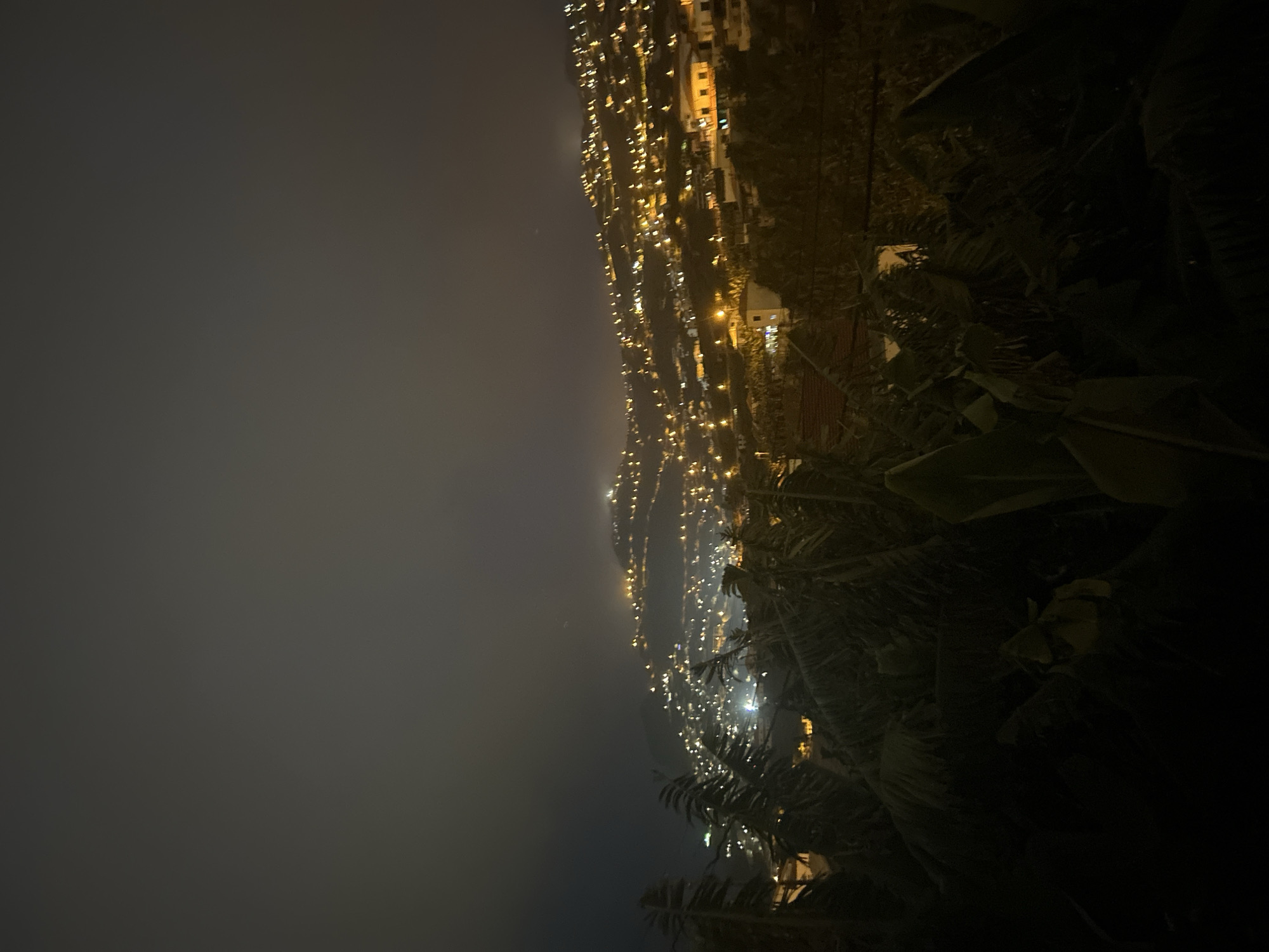 Night scenes captured in Câmara de Lobos, Portugal