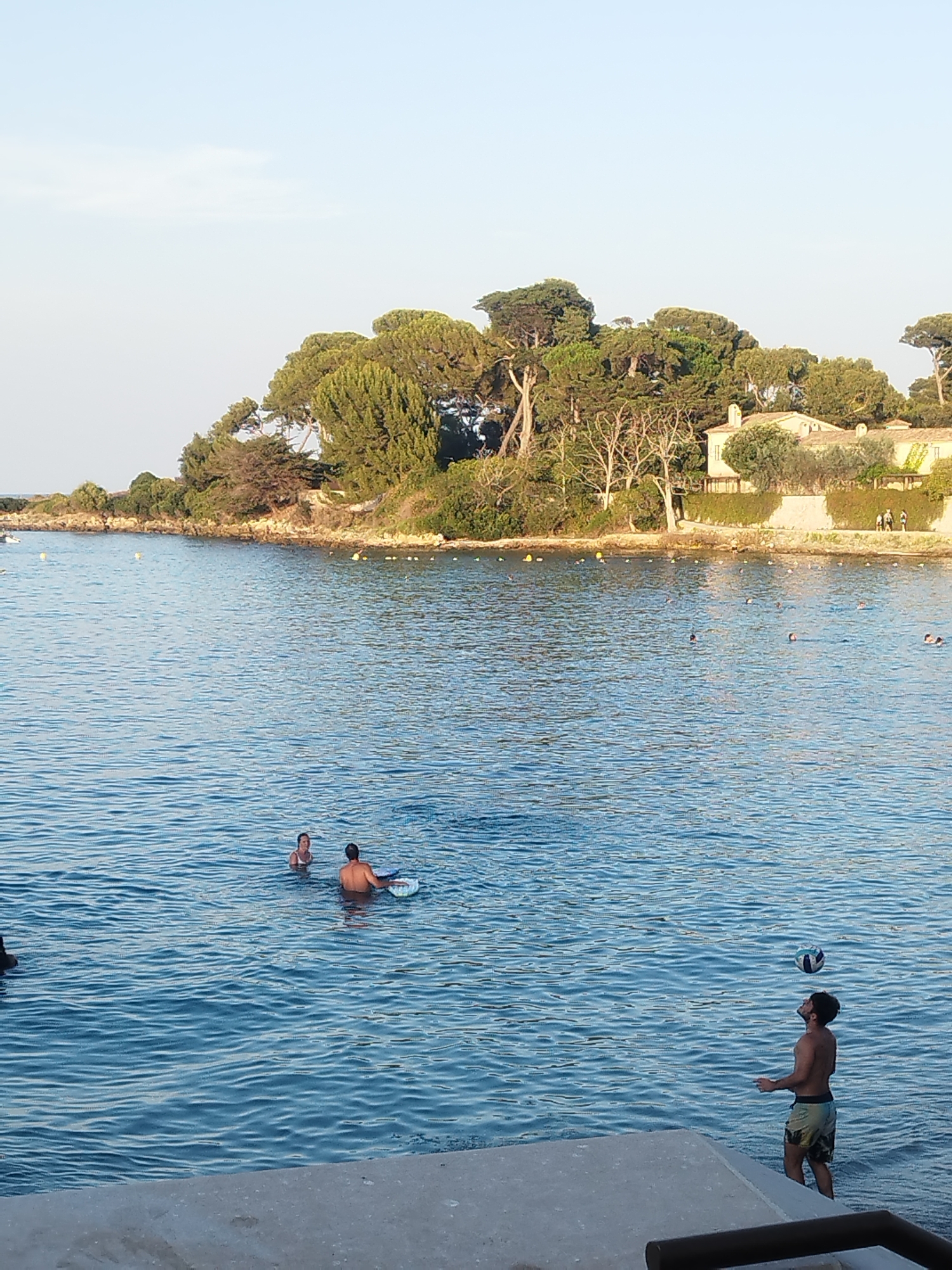 Quiet afternoon along the Antibes waterfront and nearby streets