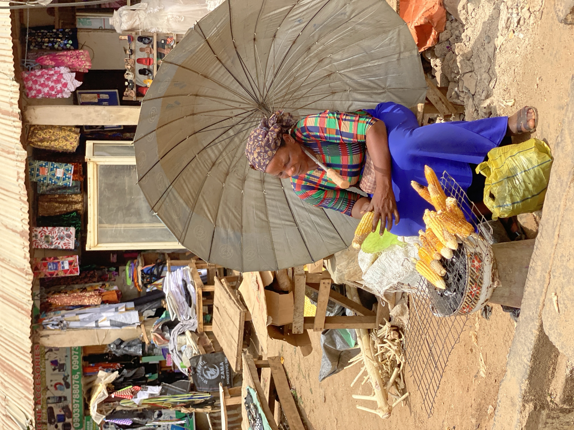 Daytime market activity documented in Kafanchan B, Nigeria