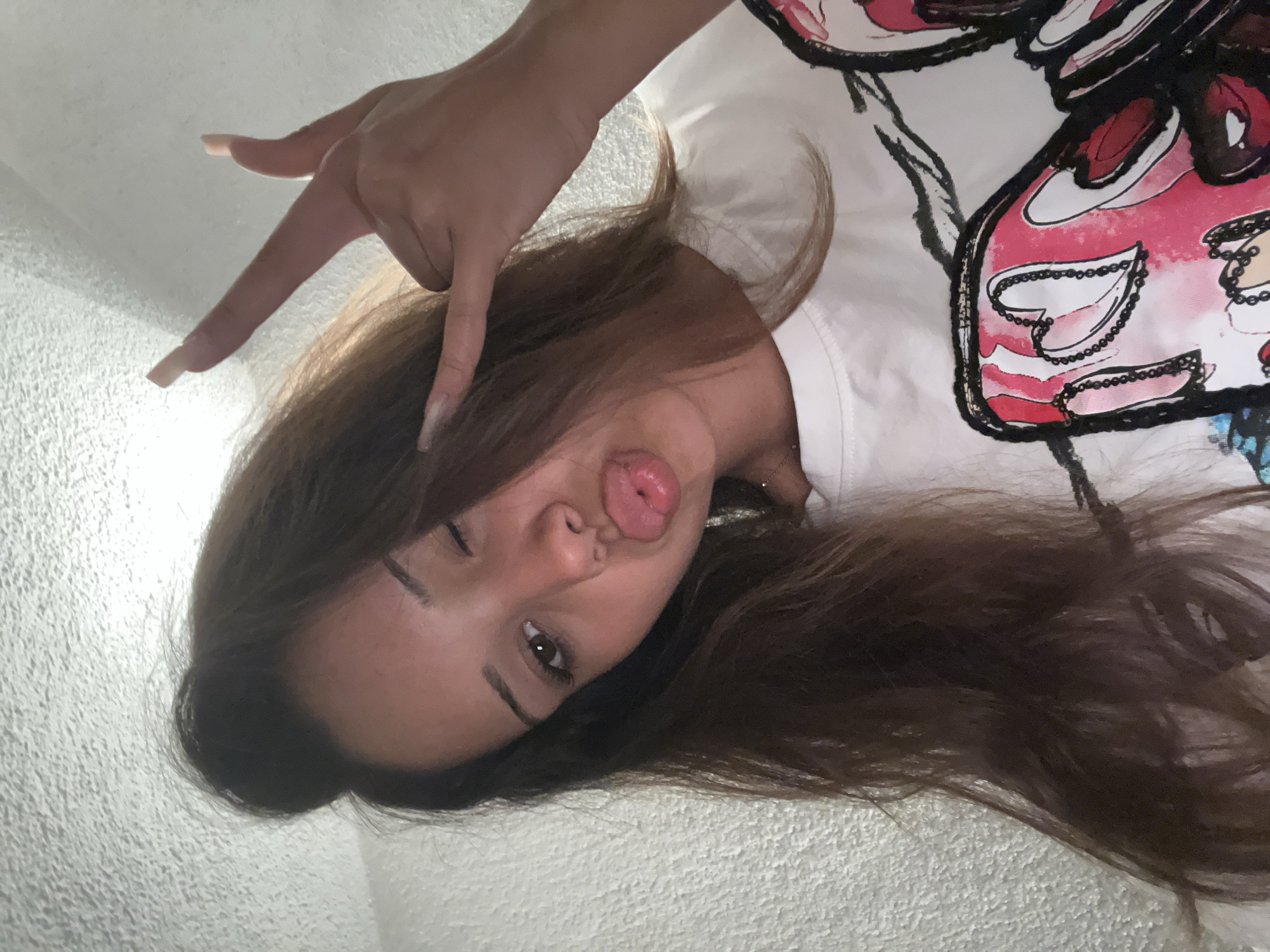 Evening selfie session in a Zlatograd hallway