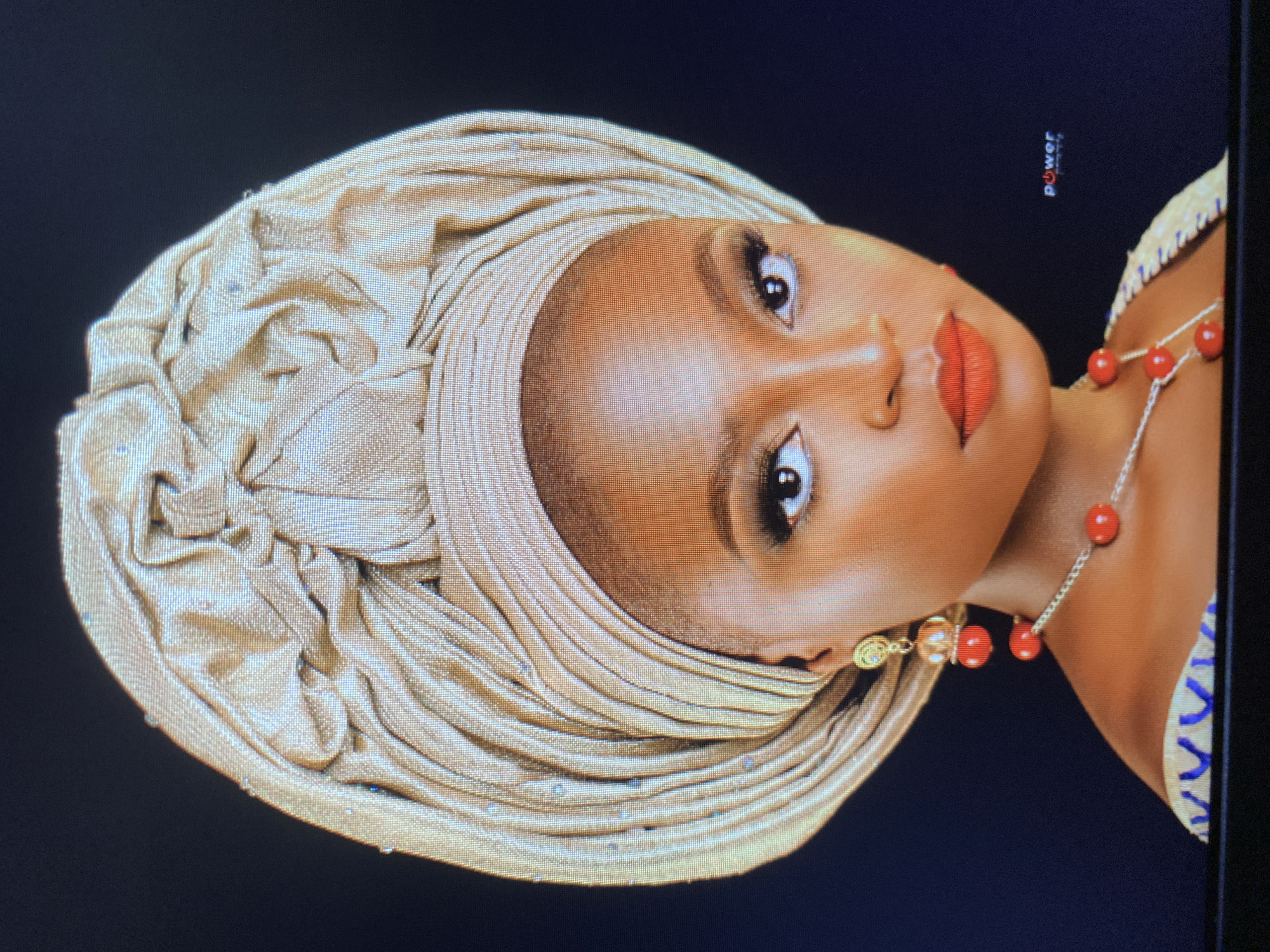 Studio portrait session in Jos covering fashion, culture, and professional looks