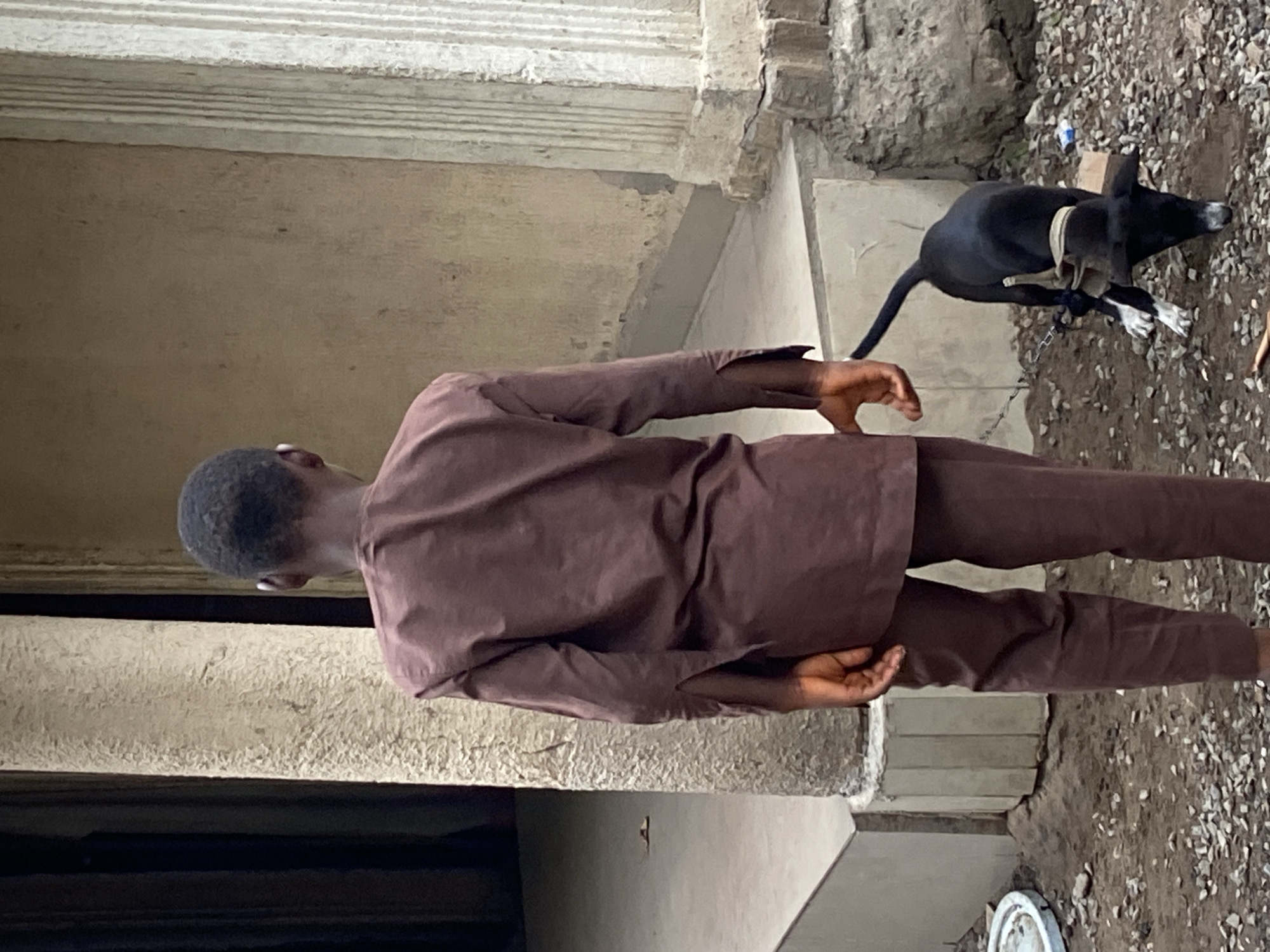 Morning neighborhood life documented in Mararaba, Nigeria