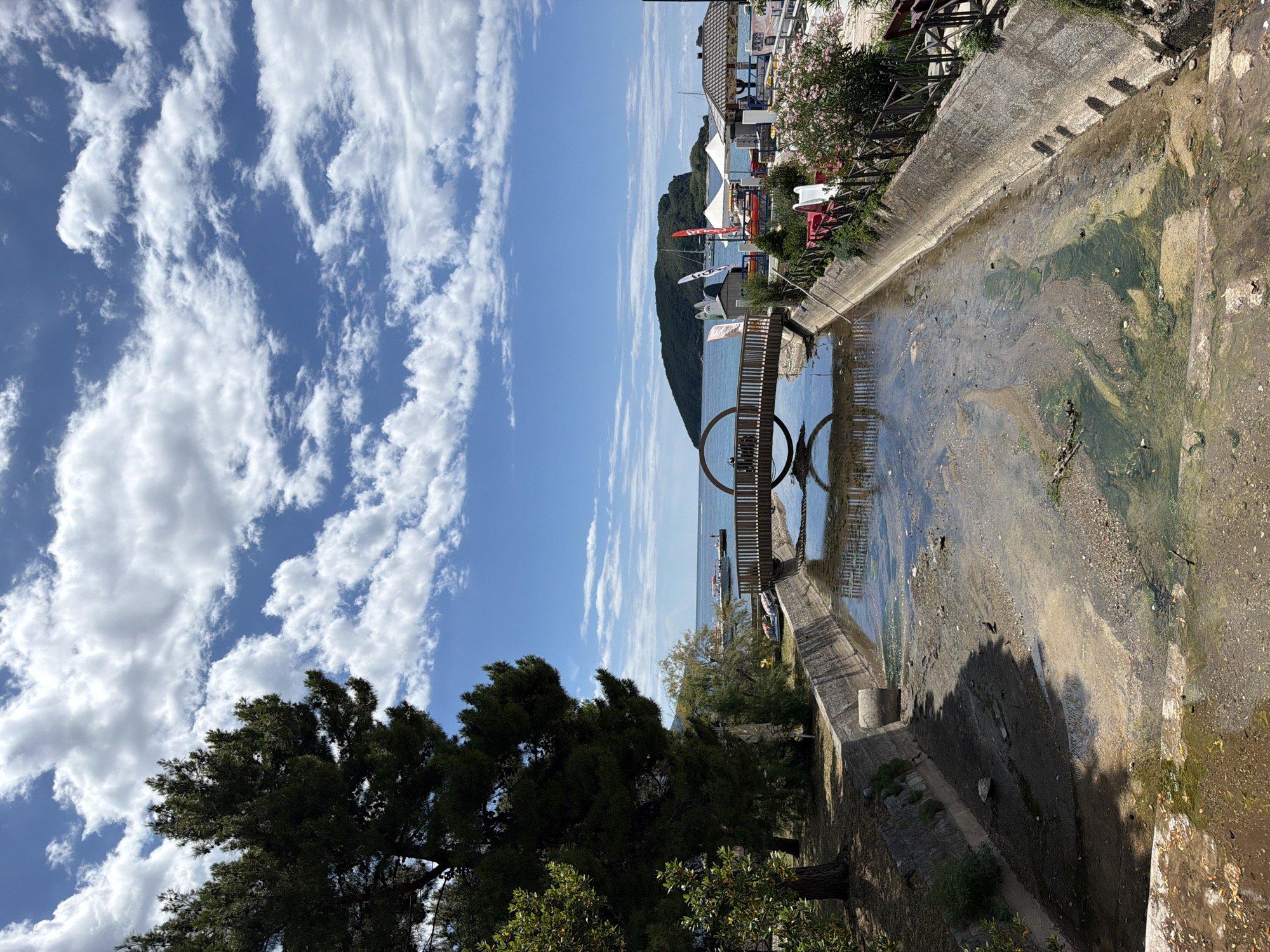Morning snapshots capture ordinary life in Budva, Montenegro