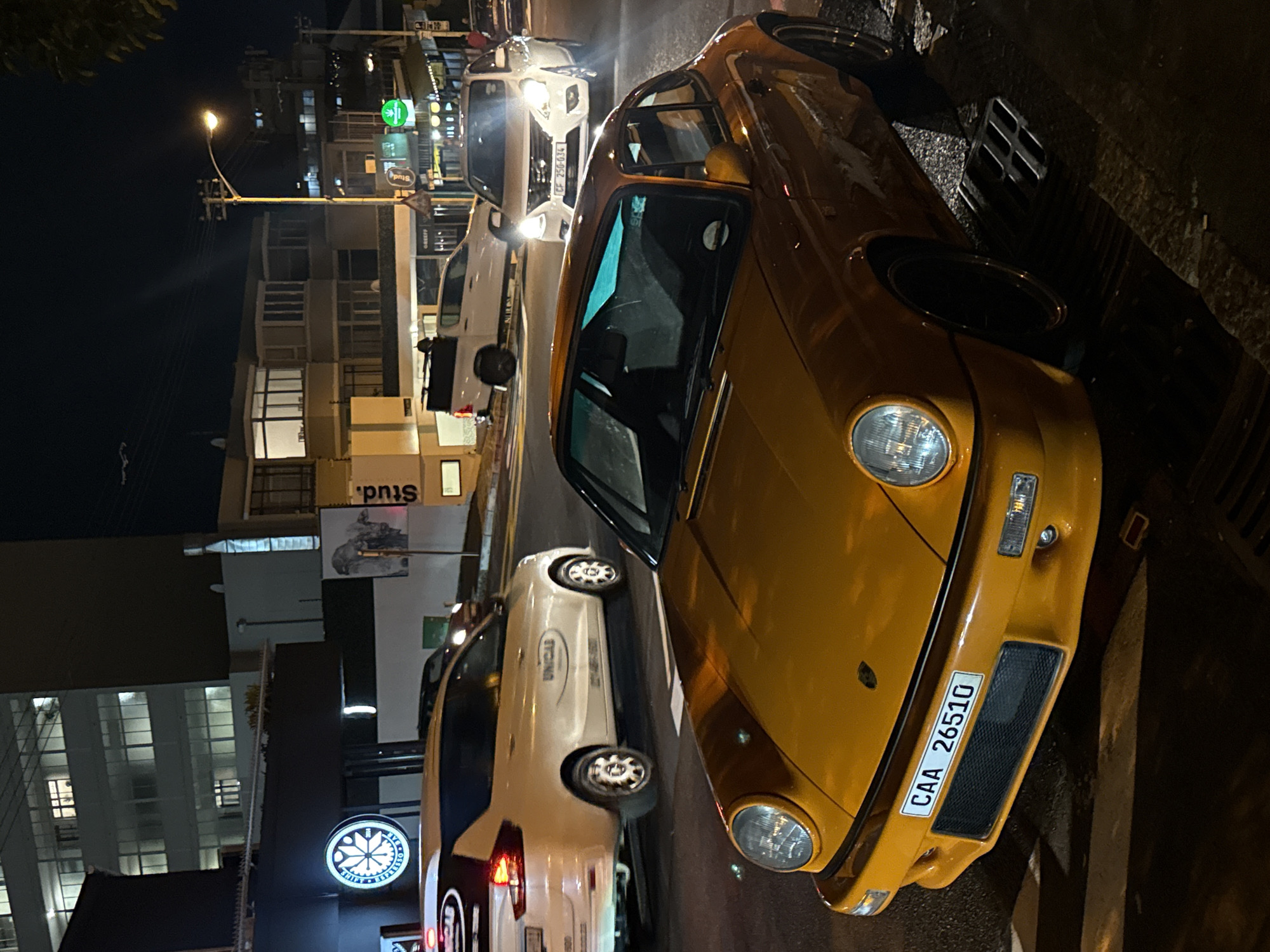 Classic Porsche spotted parked on Cape Town street