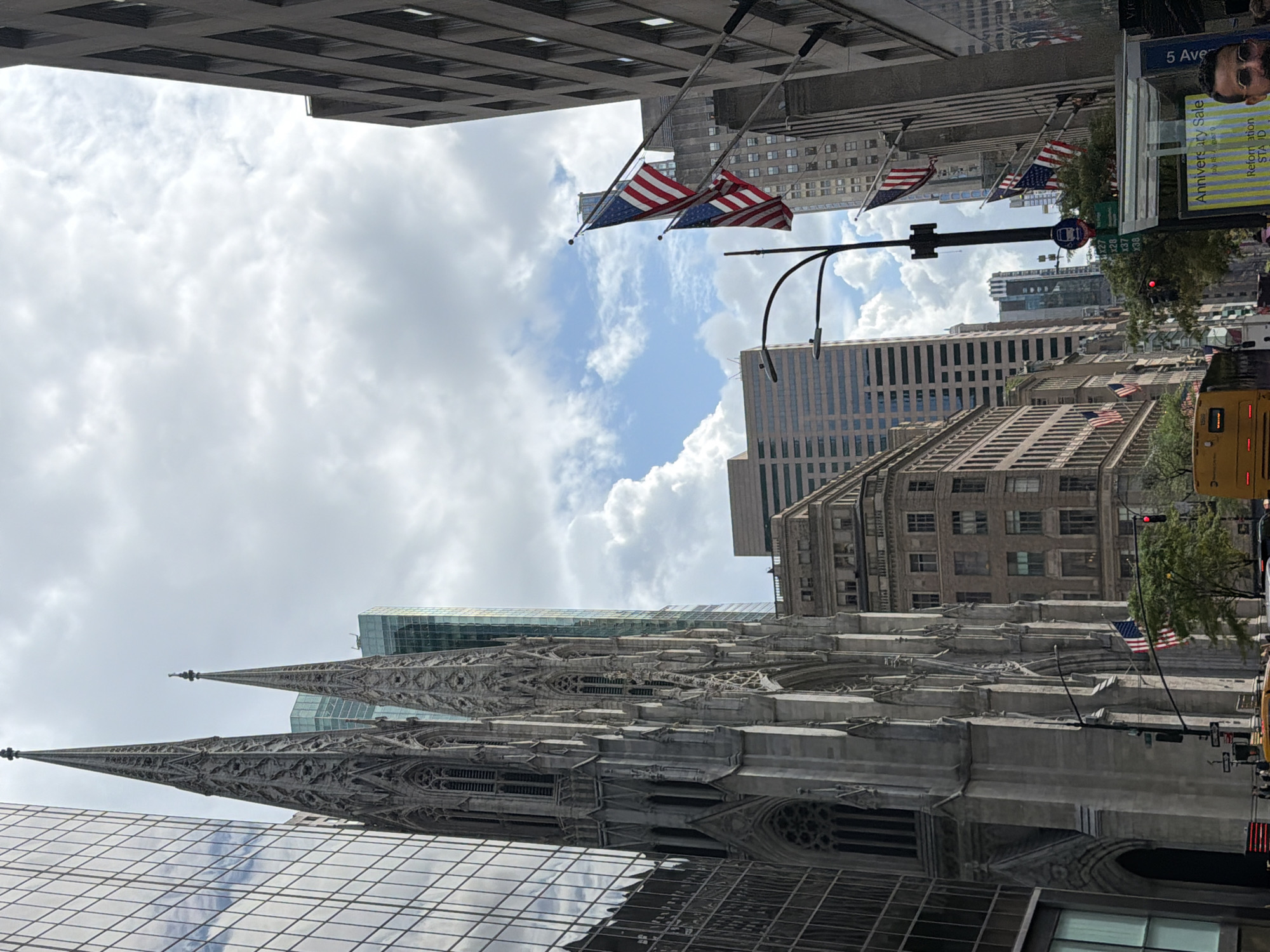 St. Patrick's Cathedral on Fifth Avenue, Midtown Manhattan