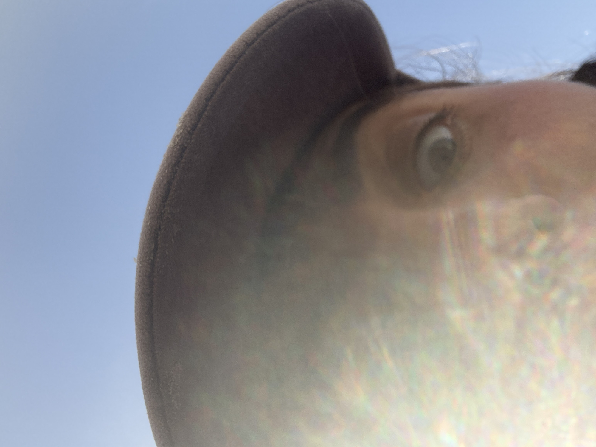 Mysterious low-angle portrait captured in Tel Aviv shows partial face