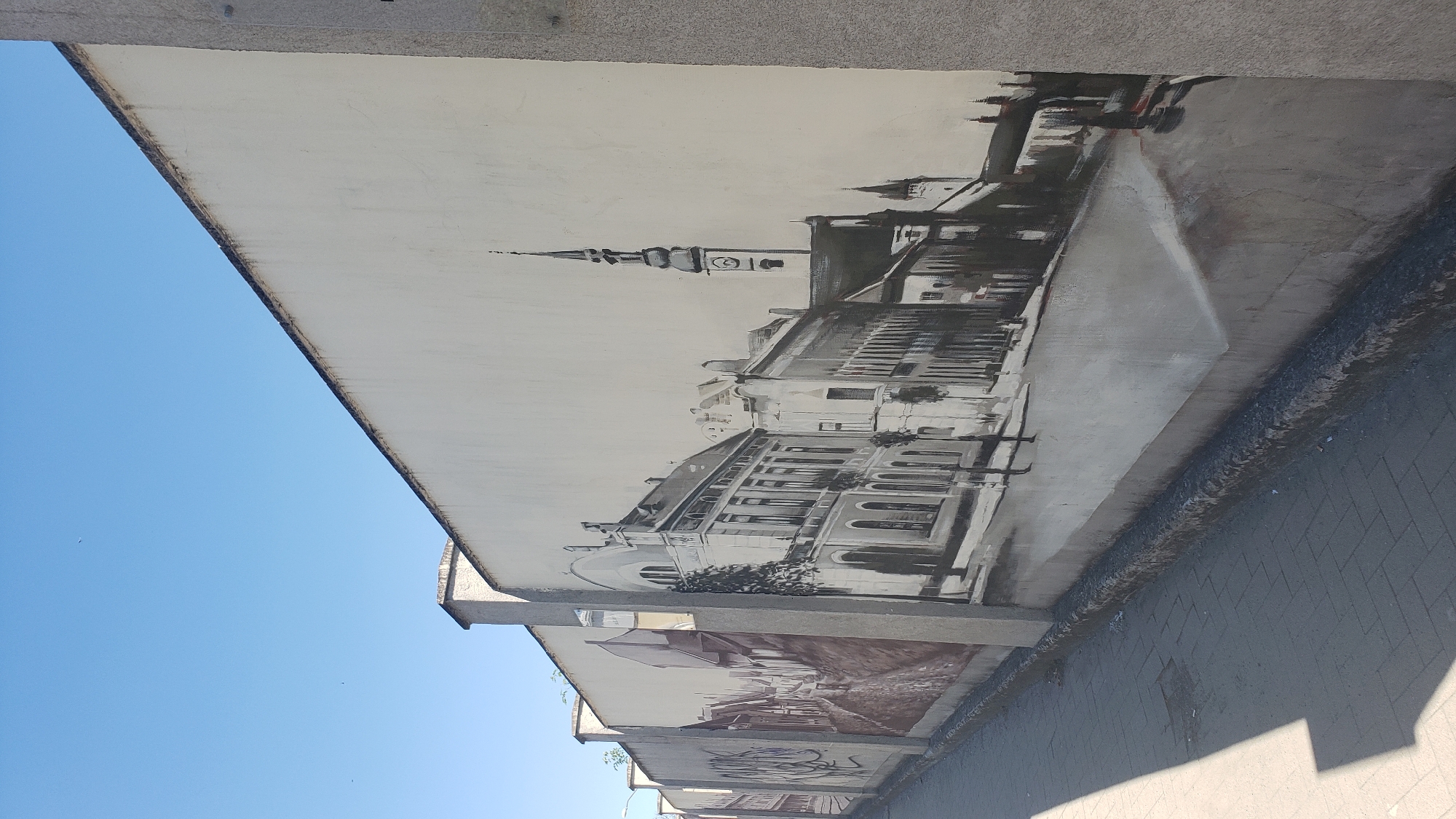 Street murals and public spaces around Prešov, Slovakia