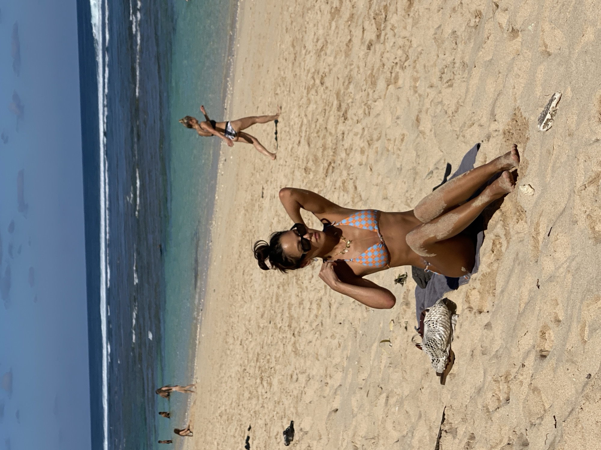 Sunny beach day in Kuta Selatan, Bali