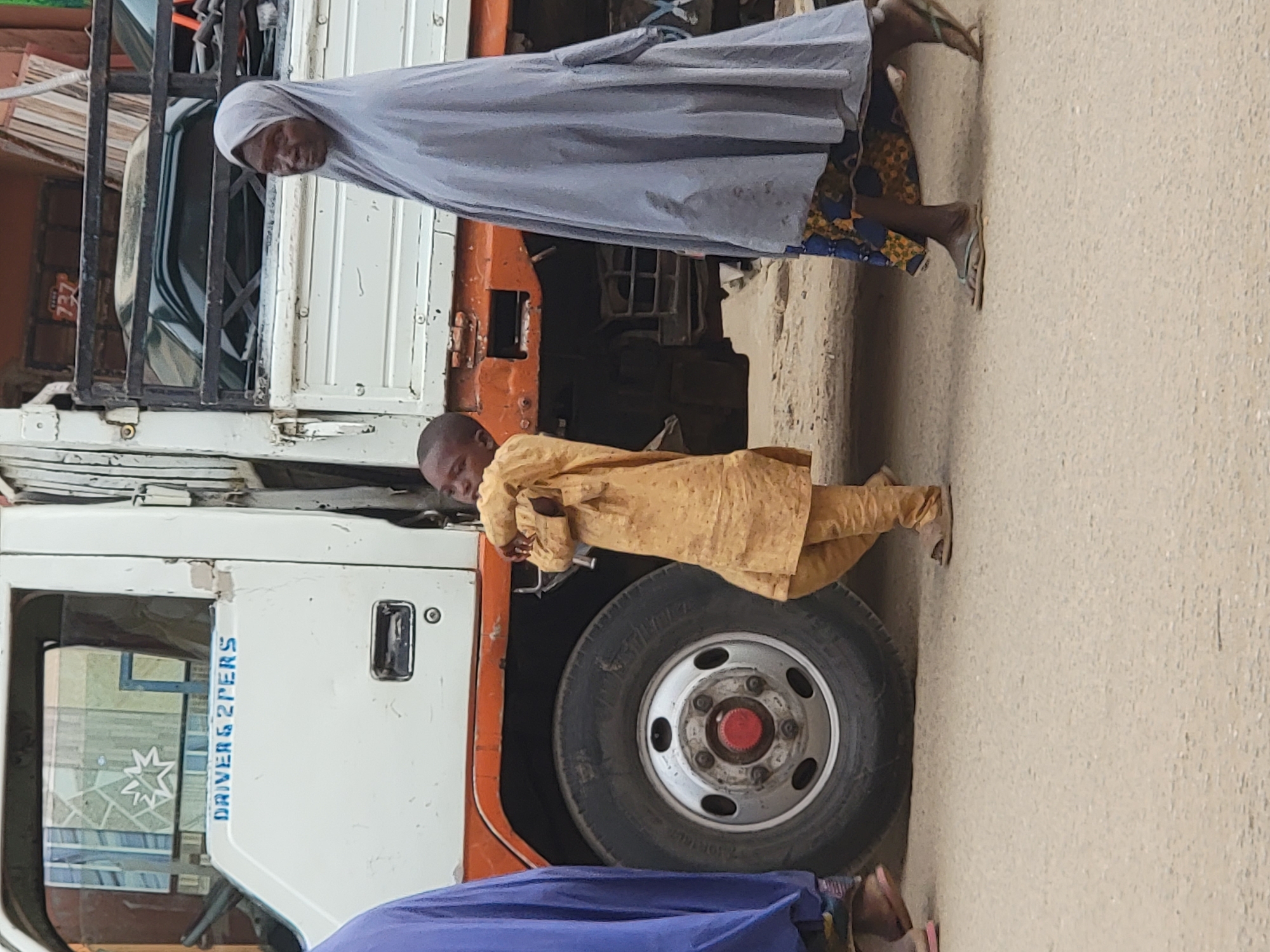 Ordinary street life documented in Maiburiji, Nigeria