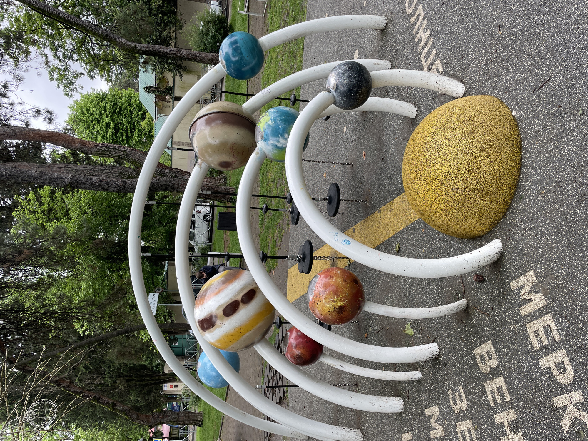 Morning park visit documented in Sochi, Russia
