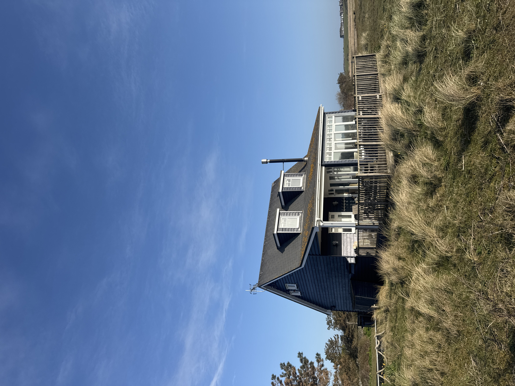 Residential property documented in East Suffolk under clear skies