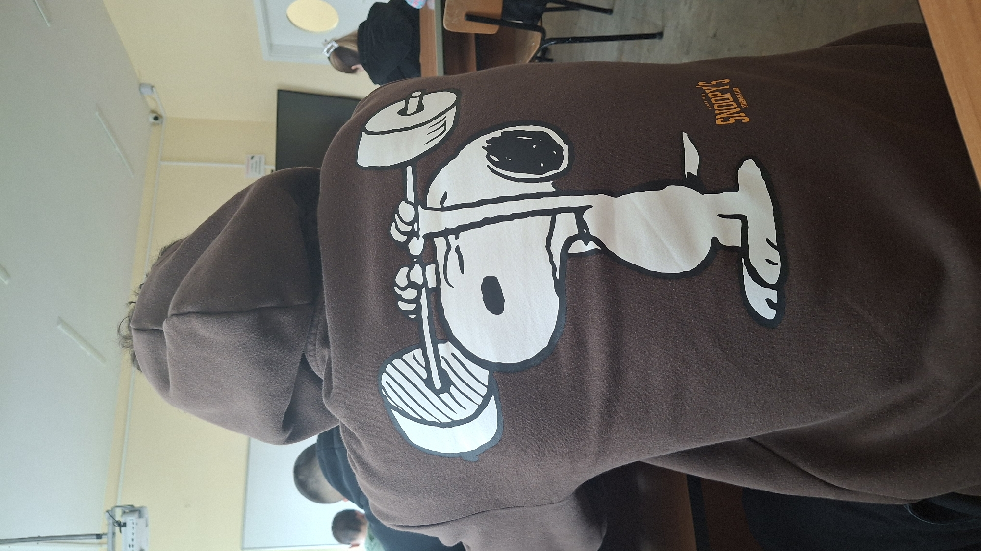 Morning moments in Silistra: Snoopy hoodie and Nestea