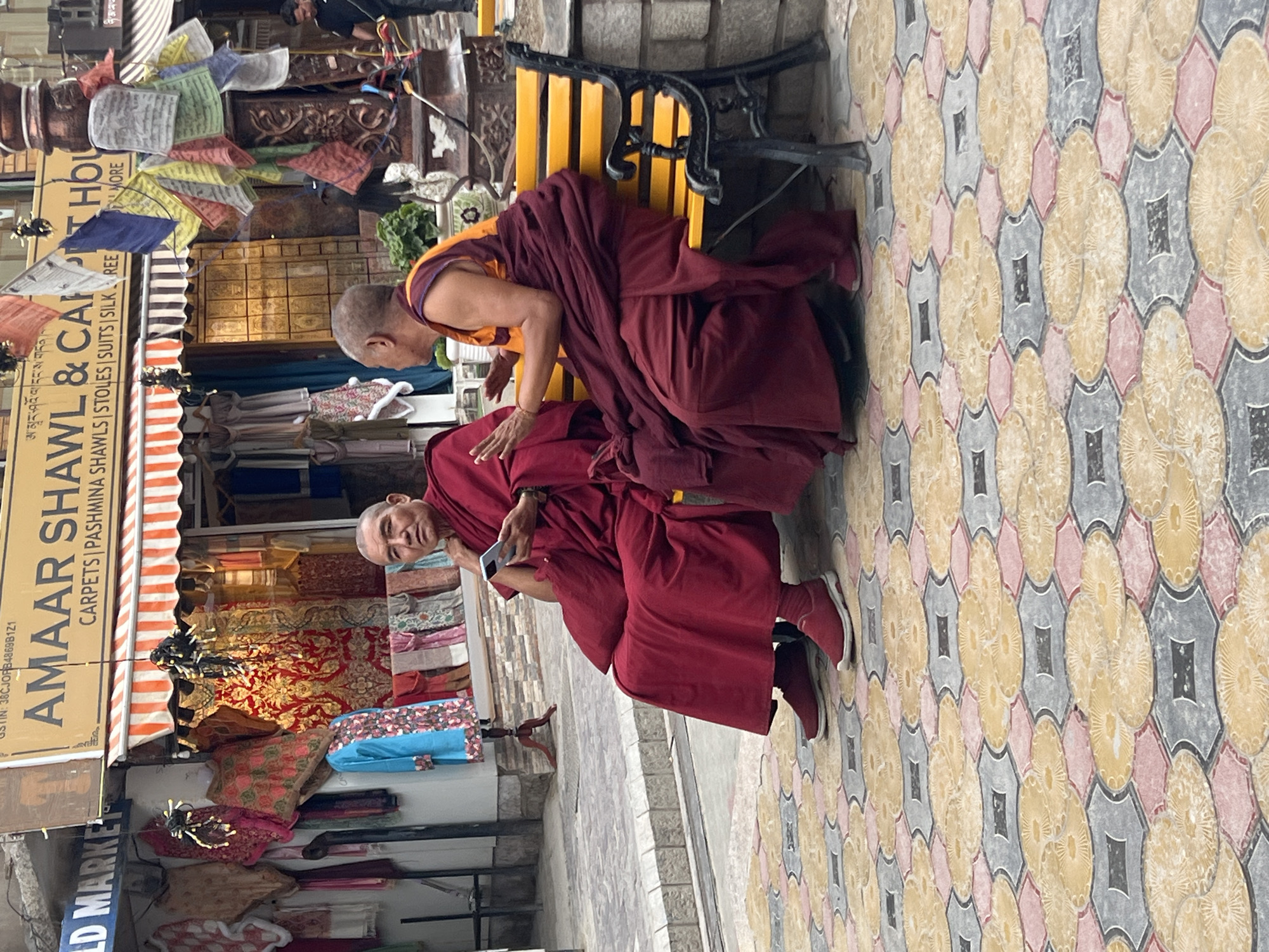 Monks, mosques, and market stalls in central Leh