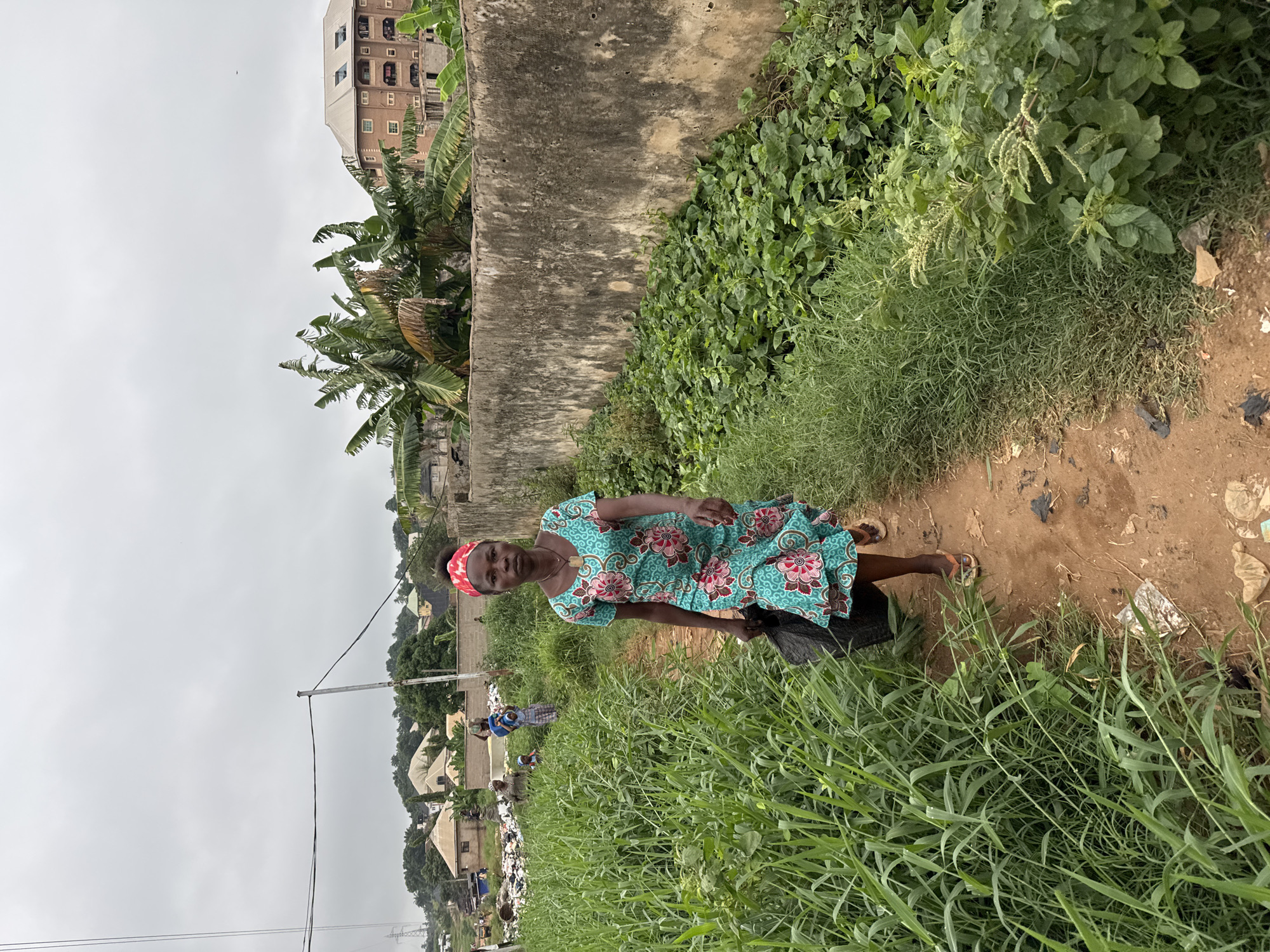 Morning life unfolds in Nkpor Nigeria community
