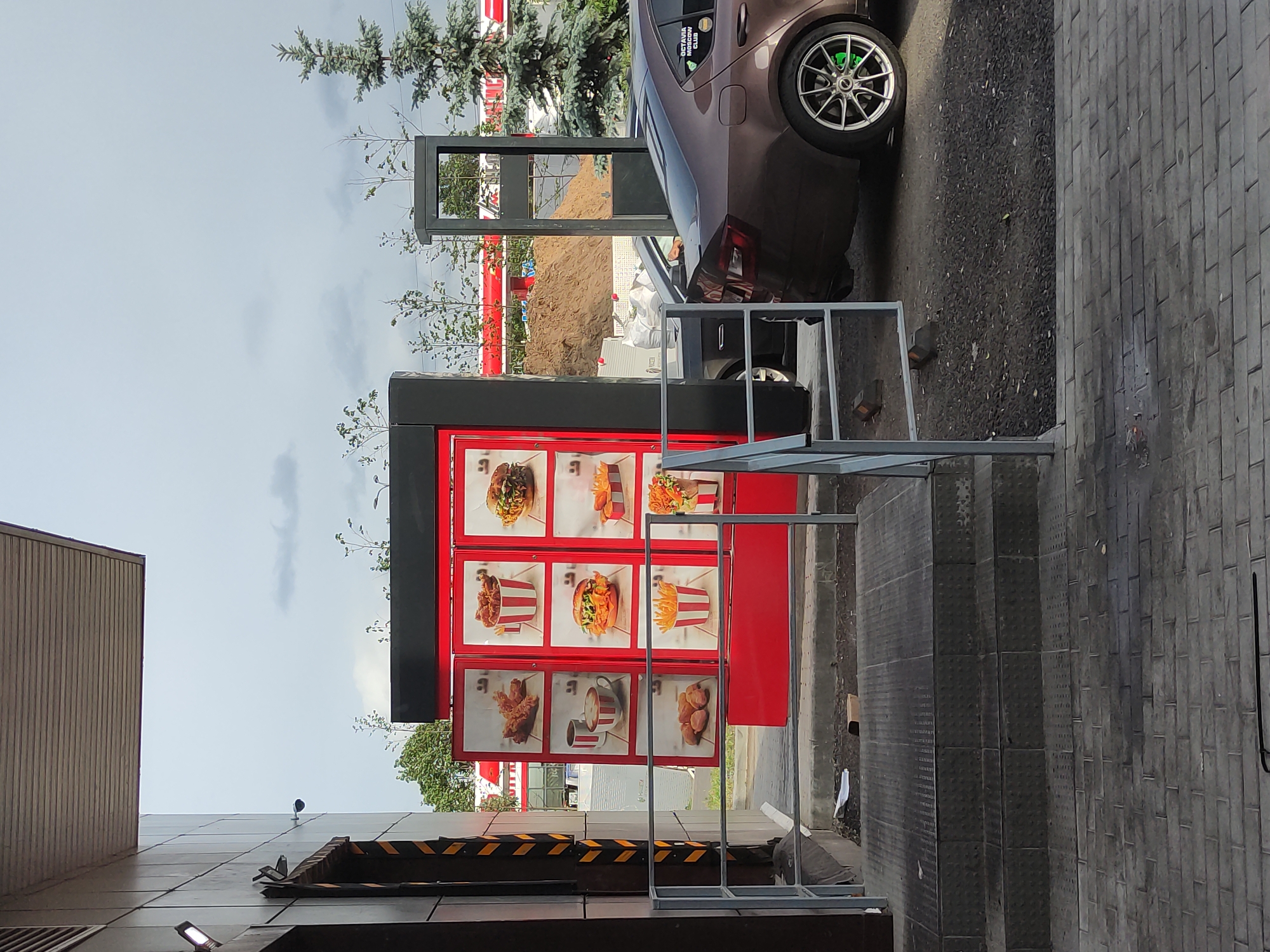 Daily life moments captured across restaurants, forests, parking areas