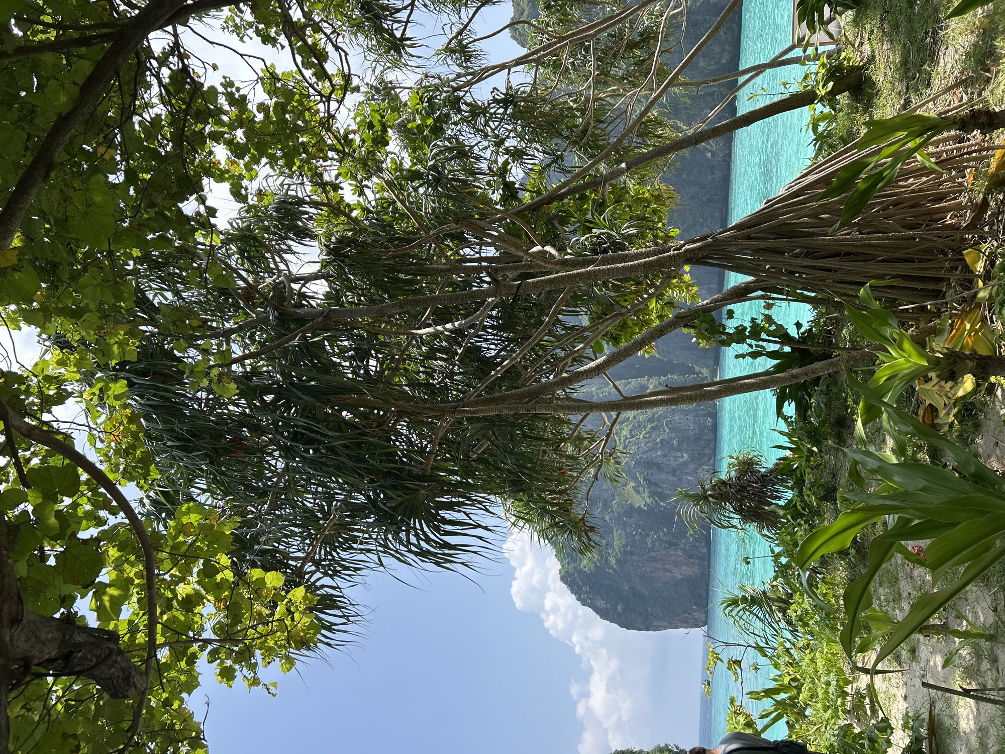 Exploring Ao Nang's beach boardwalk and limestone bay views