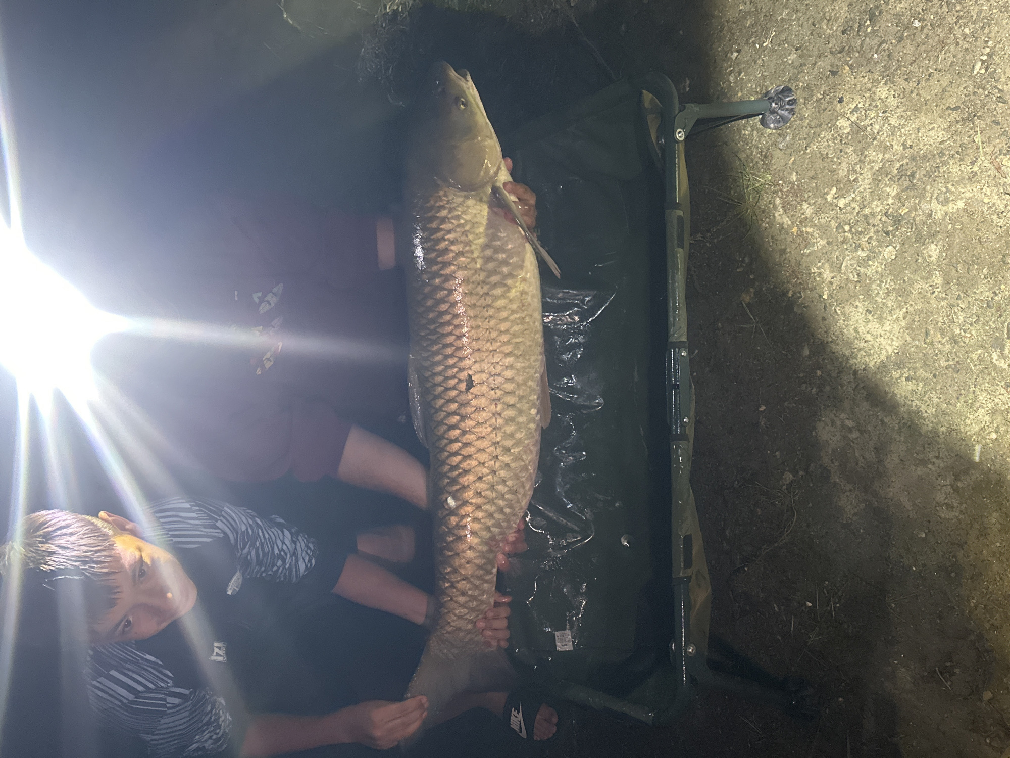 Night carp fishing and lakeside camping at Blagoevgrad