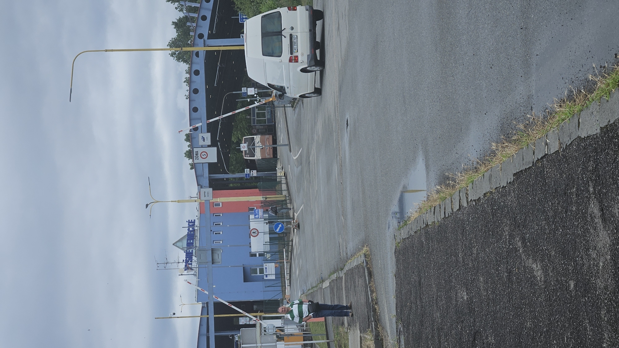 Border crossing documented at Vyšné Nemecké, Slovakia