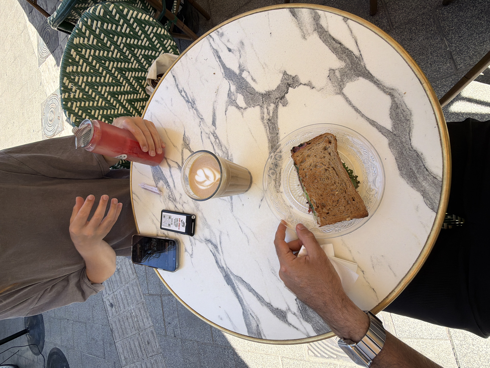 Midday scenes from Tel Aviv streets and public spaces