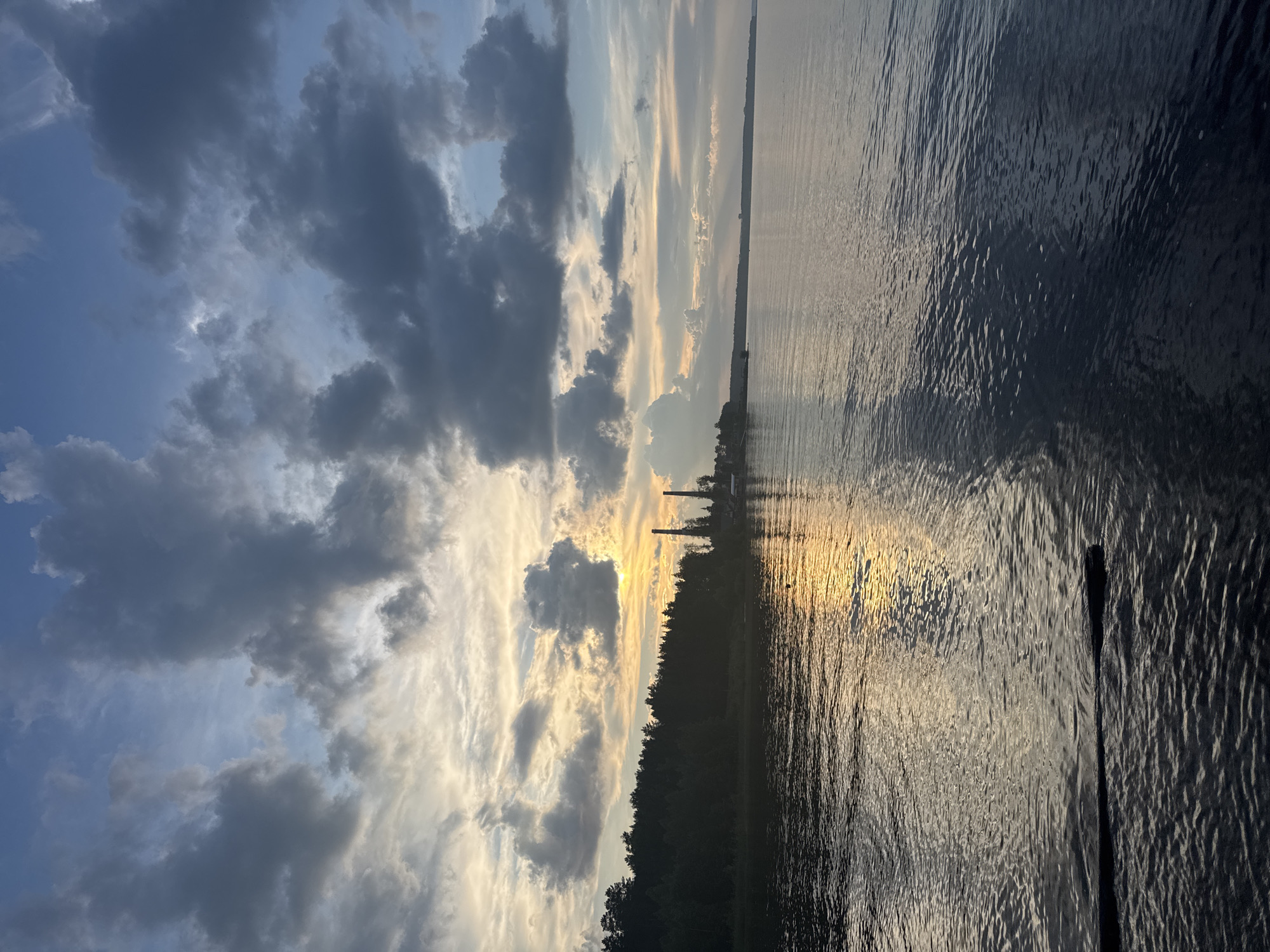 Evening riverside camping trip along Kama River in Chaikovsky