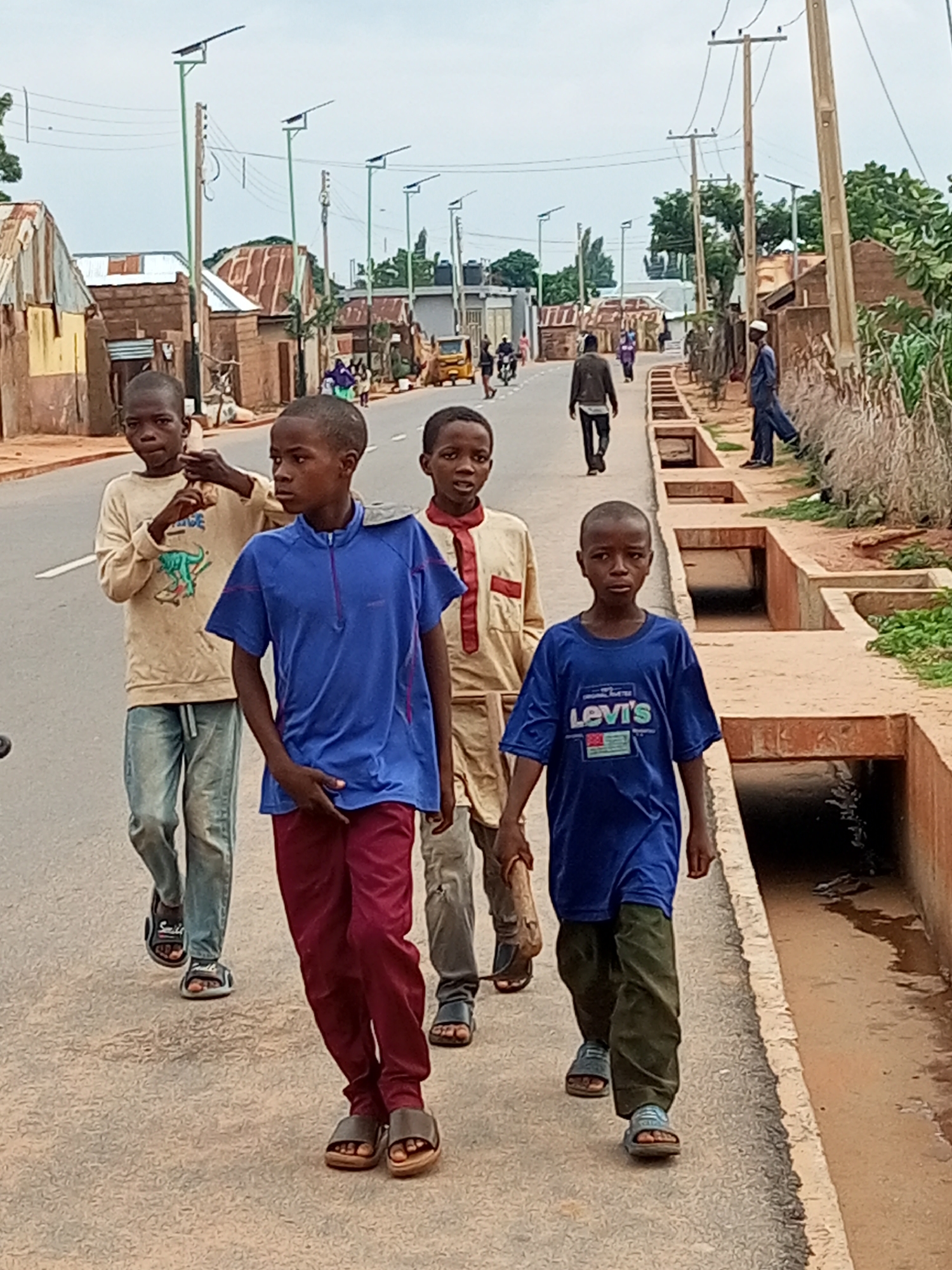 Everyday street life across two Nigerian towns