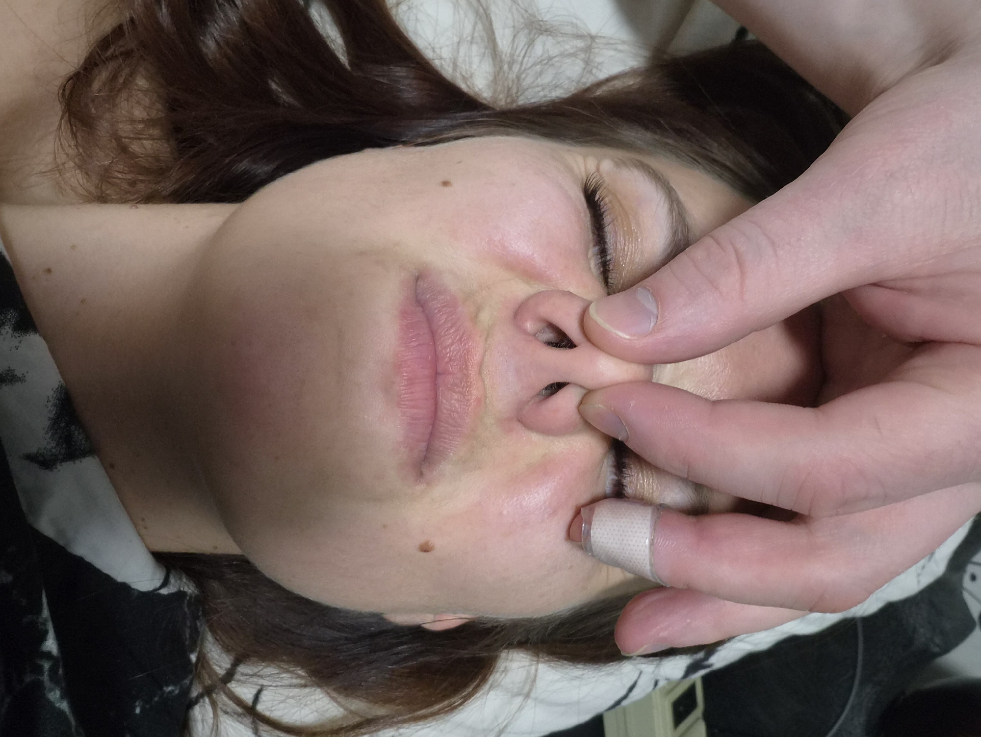 Couple's intimate bedroom moments captured in Chaikovsky, Russia