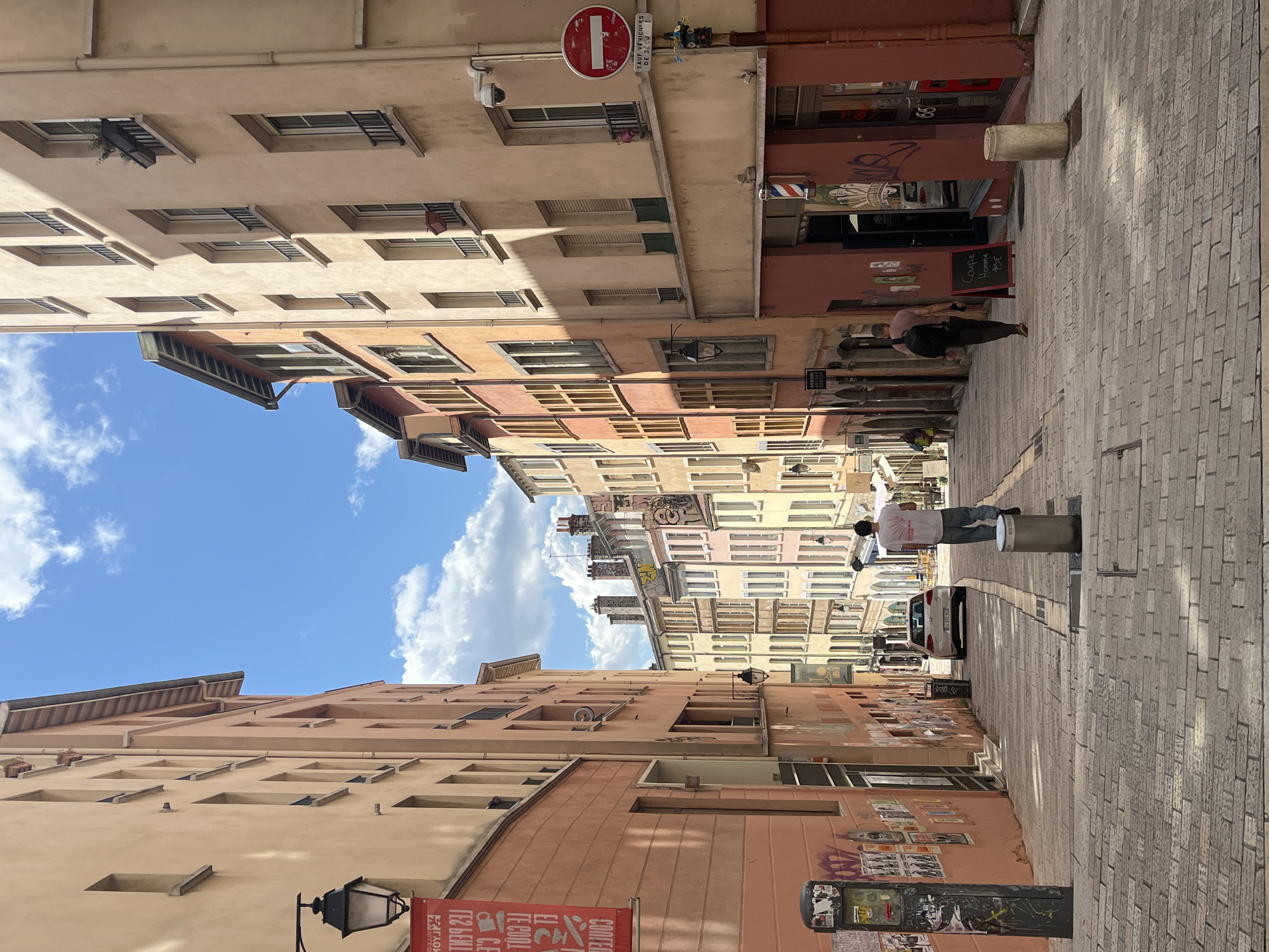 Street art photography walk documented across Lyon neighborhoods