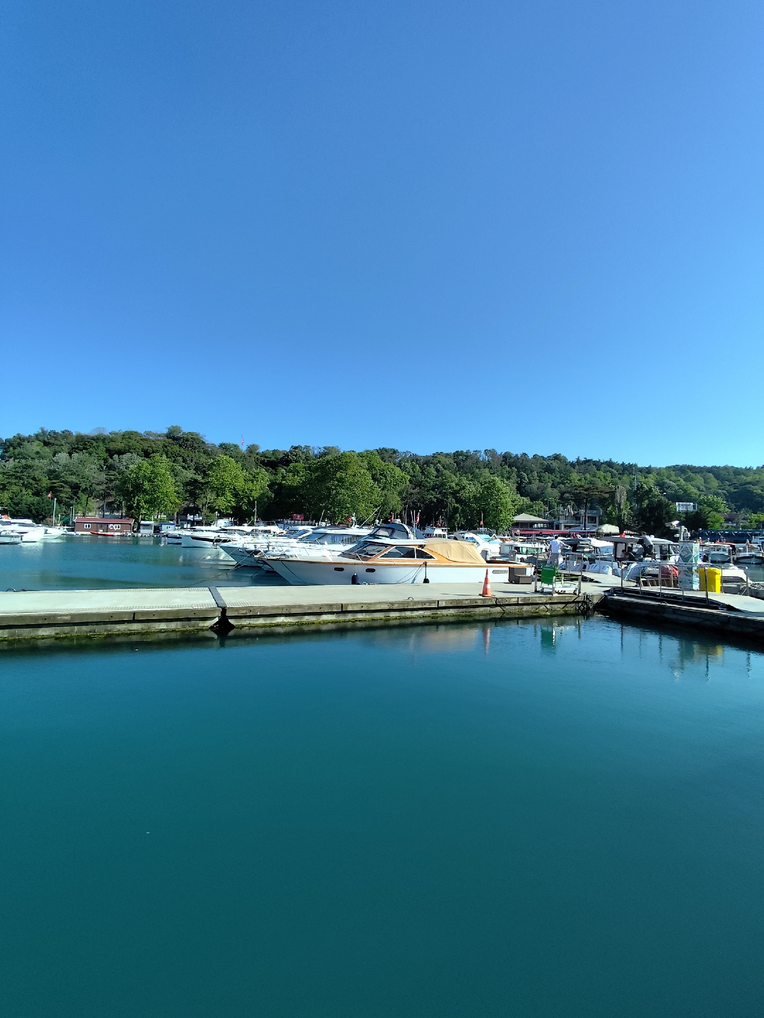 Daily life documented in Sarıyer marina and streets